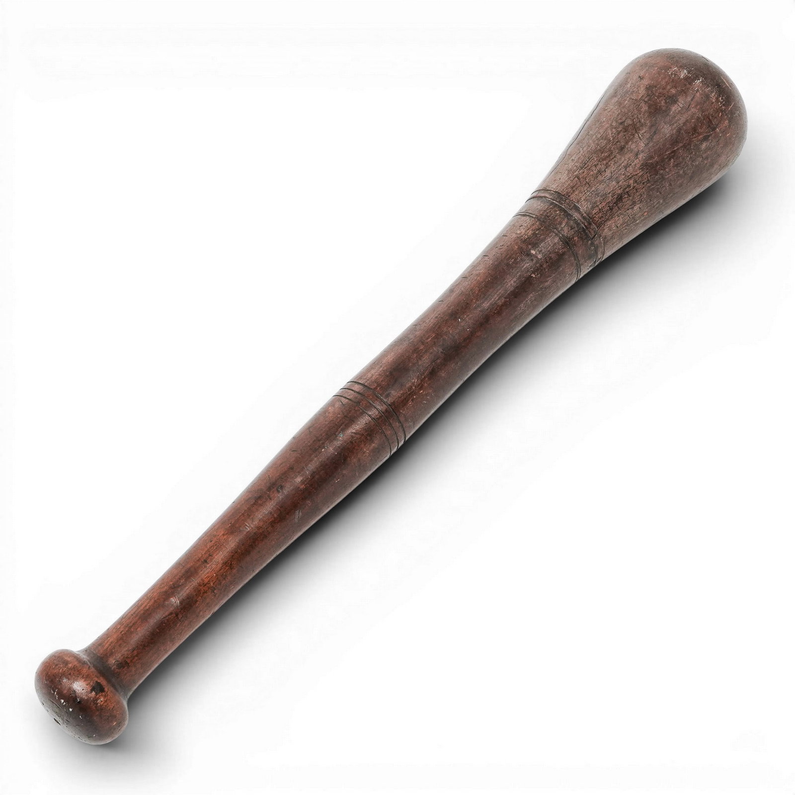 Wooden Indian Decorative Exercise Club (1 of 4)