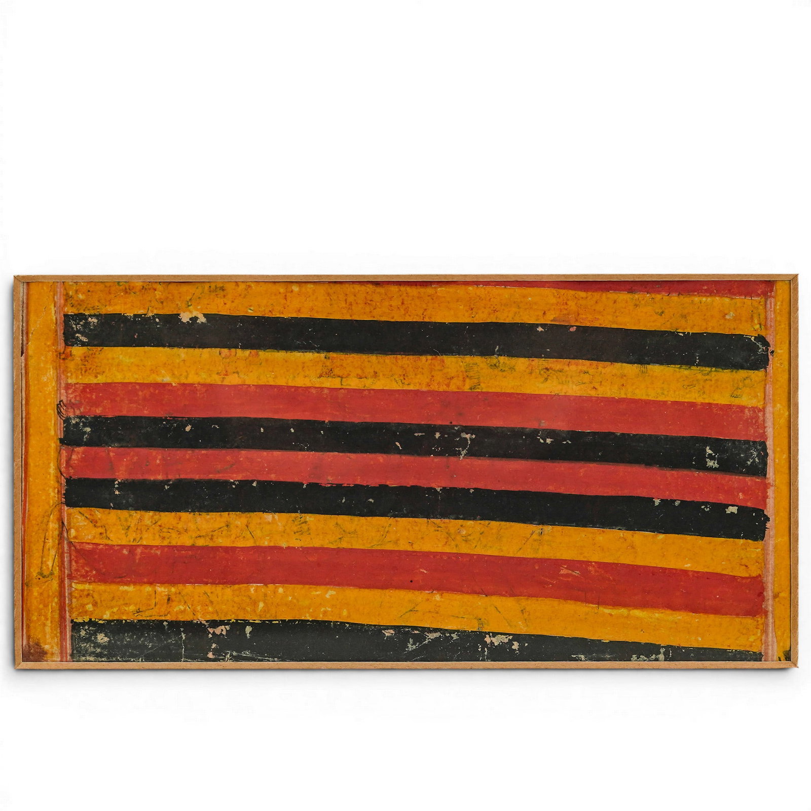 Antique Indian Jain Double-Sided Tantrii Gouache Painting (1 of 6)