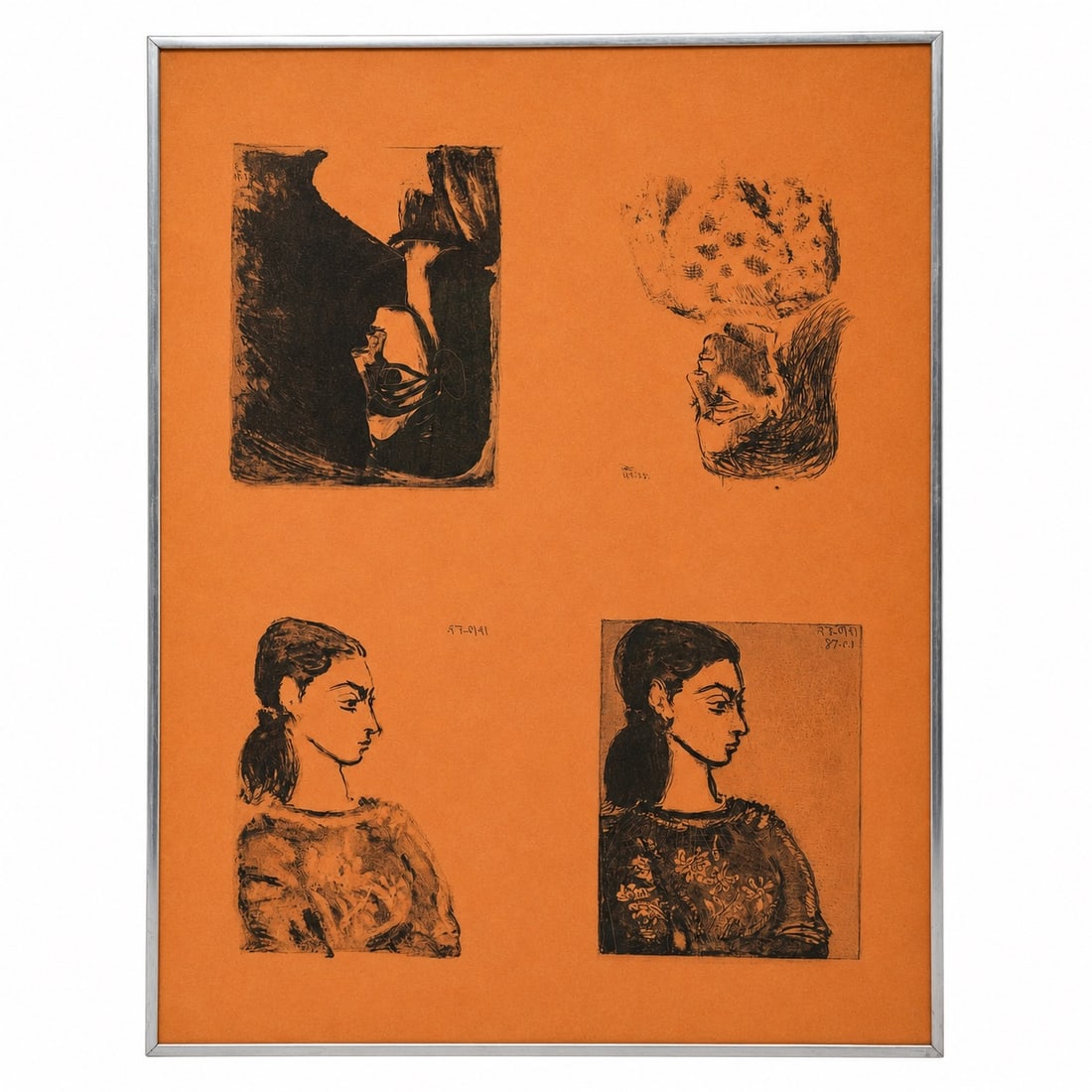 After Pablo Picasso 'Femme au Corsage à Fleurs' Lithograph (1 of 7)