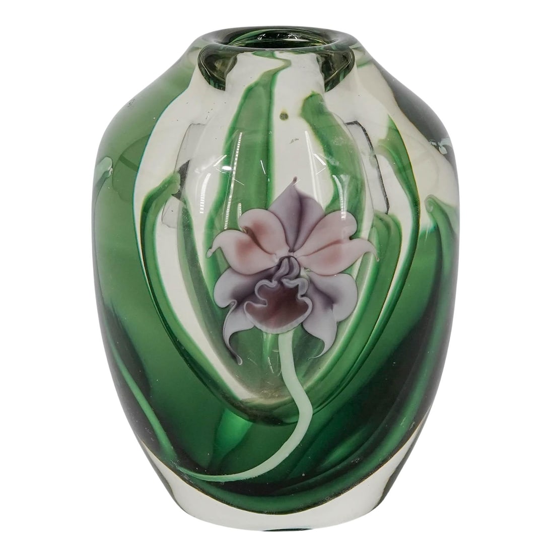 Orient & Flume Lee Hudin Art Glass Bud Vase (1 of 7)