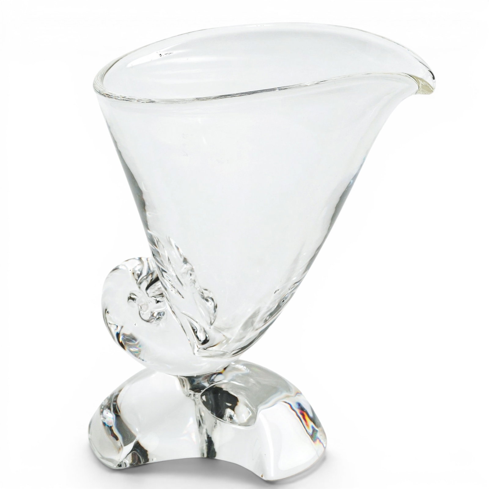 Steuben Crystal Cornucopia Vase (1 of 5)