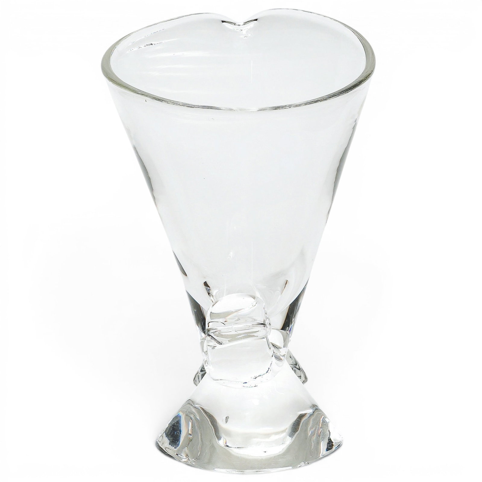 Steuben Crystal Cornucopia Vase - 2