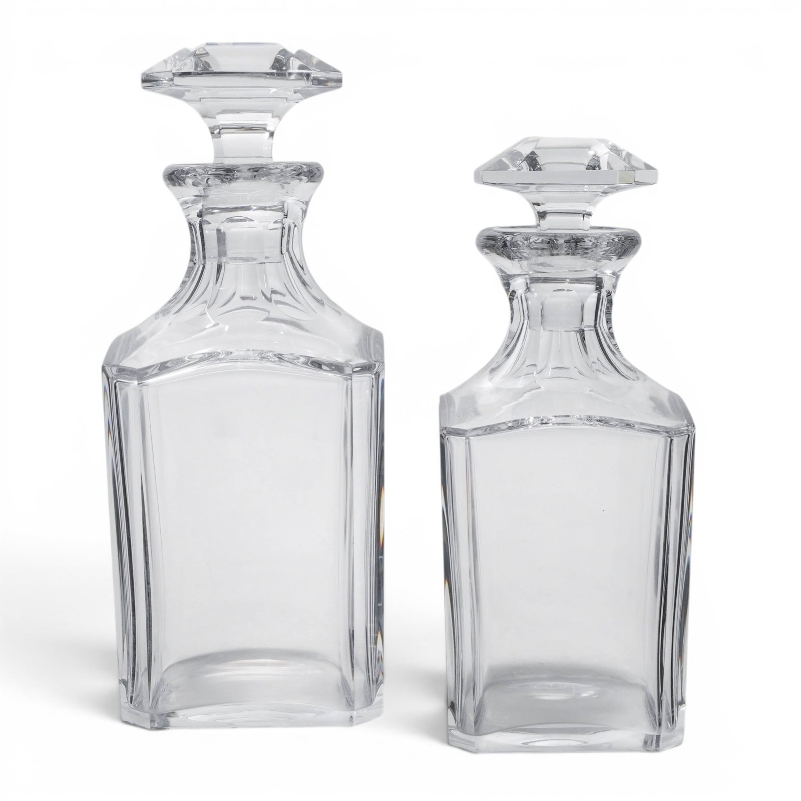 (2 pc) Baccarat Harcourt Crystal Whiskey Decanters (1 of 7)