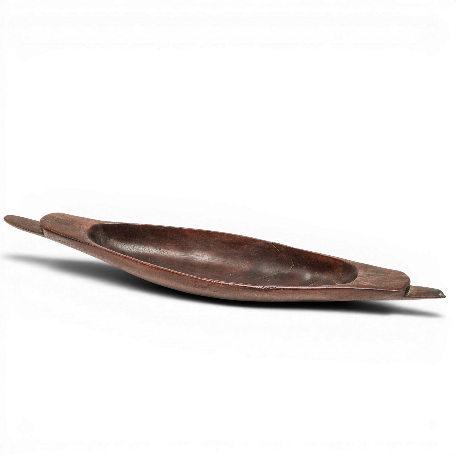 Antique Carved Wooden Feast Dish (1 of 4)