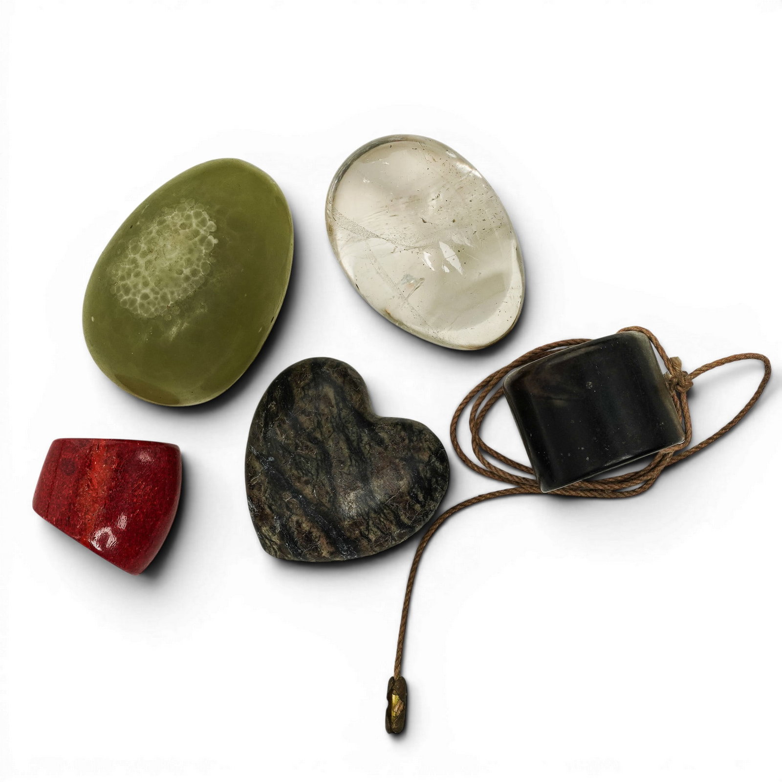 (9pc) Assorted Collection Of Stone Objects - 4