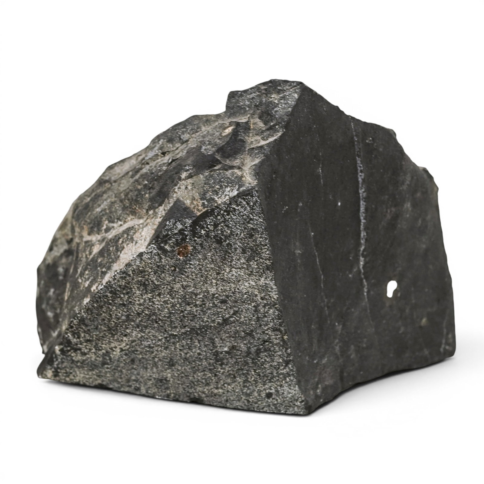 Black Amethyst Geode Specimen - 4