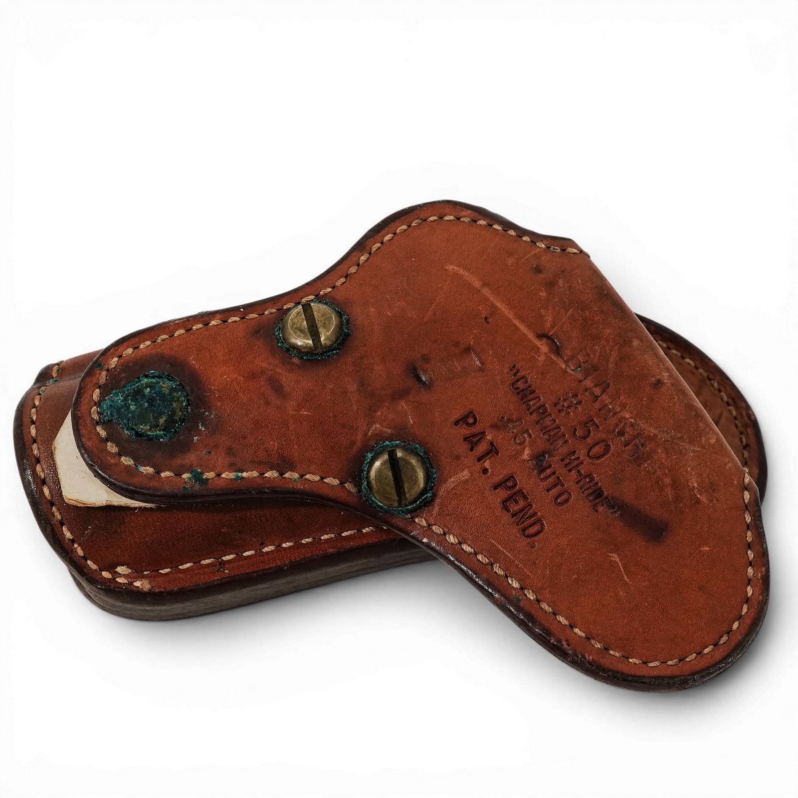 (9pc) Vintage Leather Sheaths Group - 5