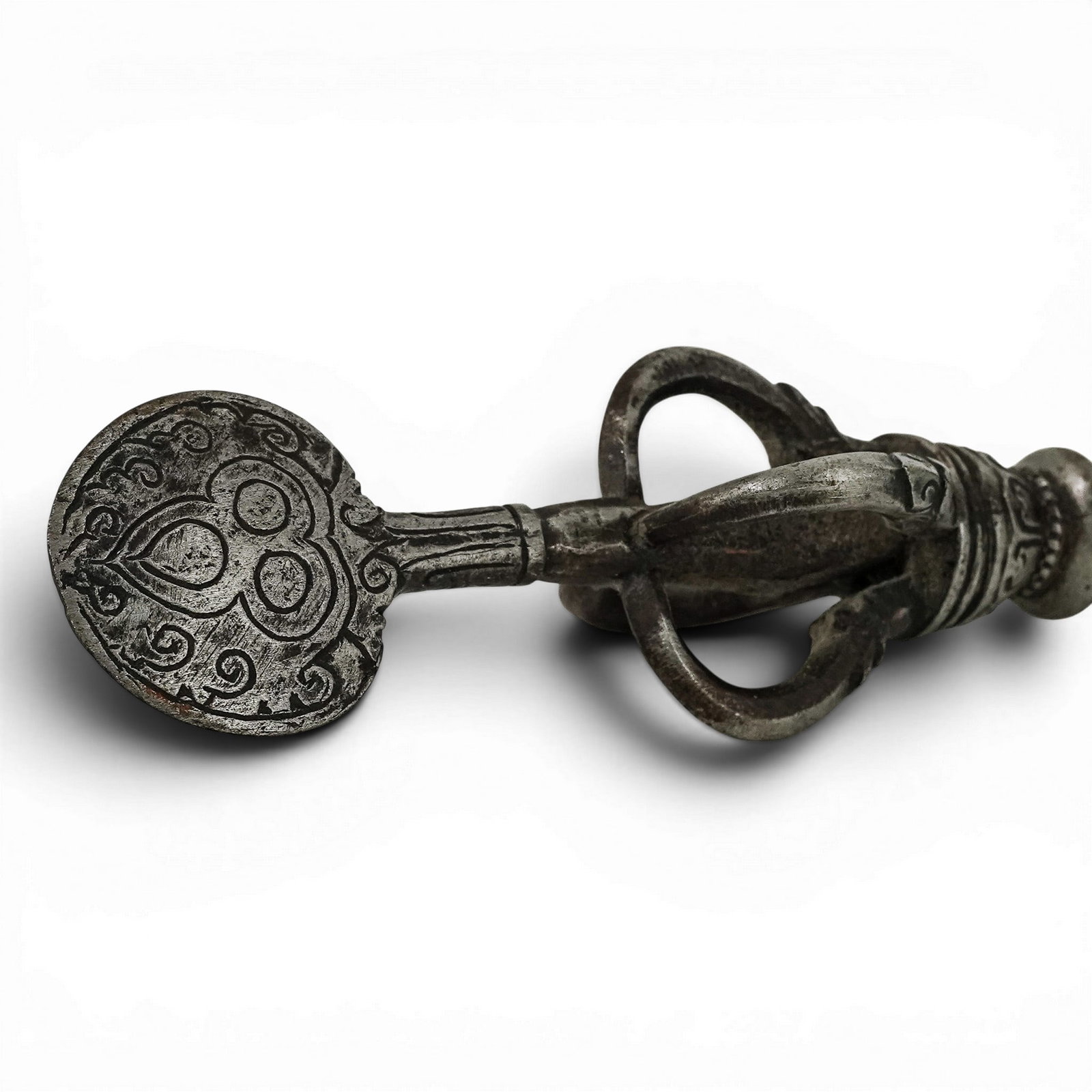 Antique Judaica Torah Pointer Yad - 3