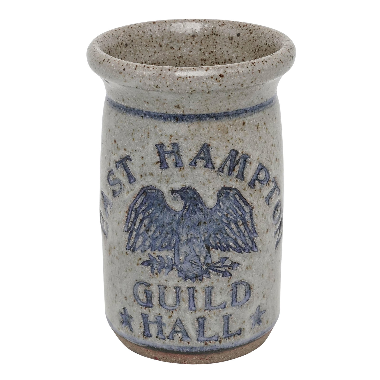"East Hampton Guild Hall" Stone Utensil Crock (1 of 5)