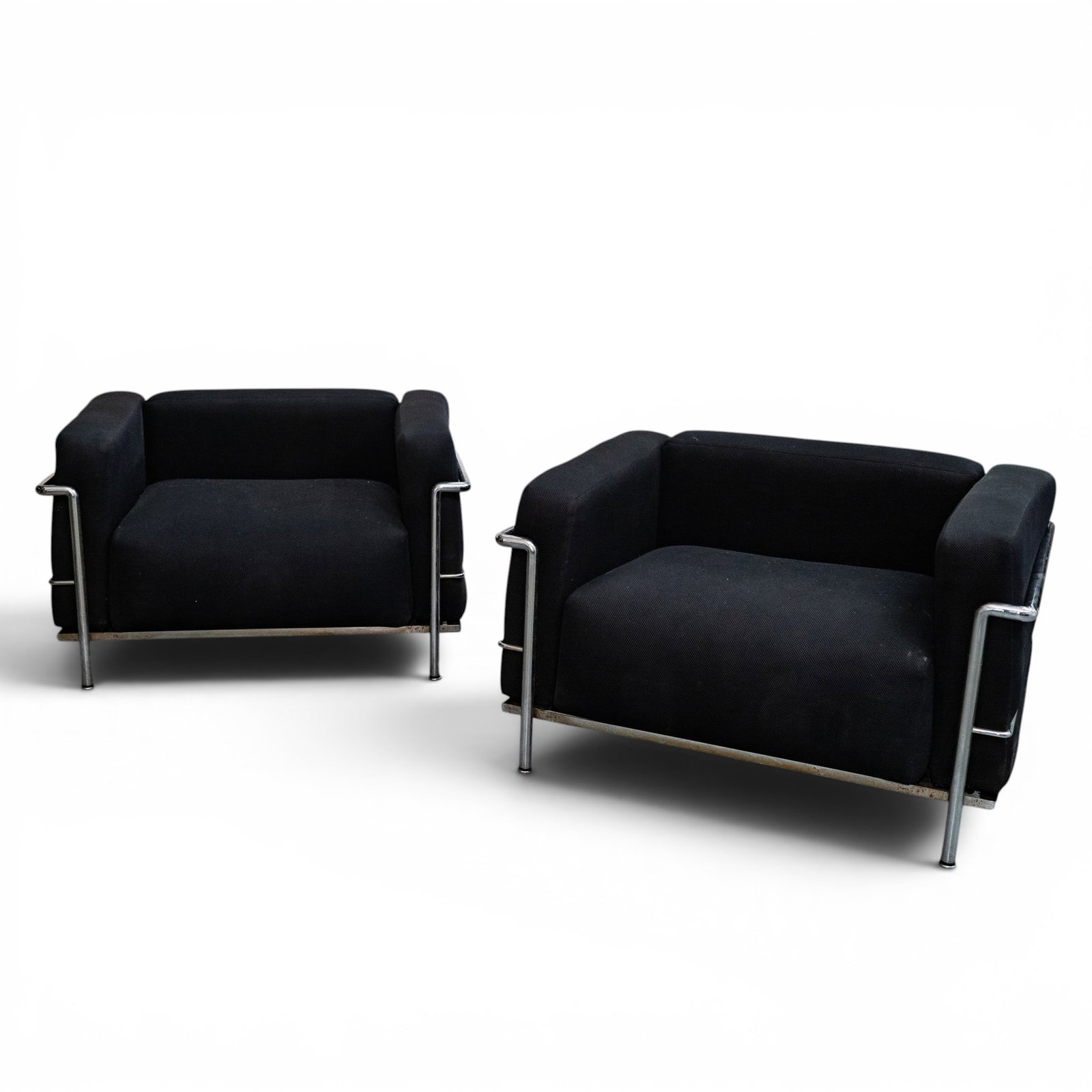 Pair of Cassina by Le Corbusier Sofa Chairs (1 of 7)