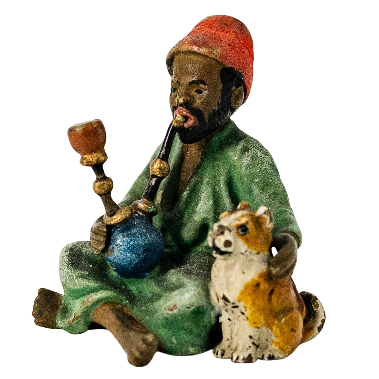 Austrian Cold Painted Bronze Orientalist Figurine - 2