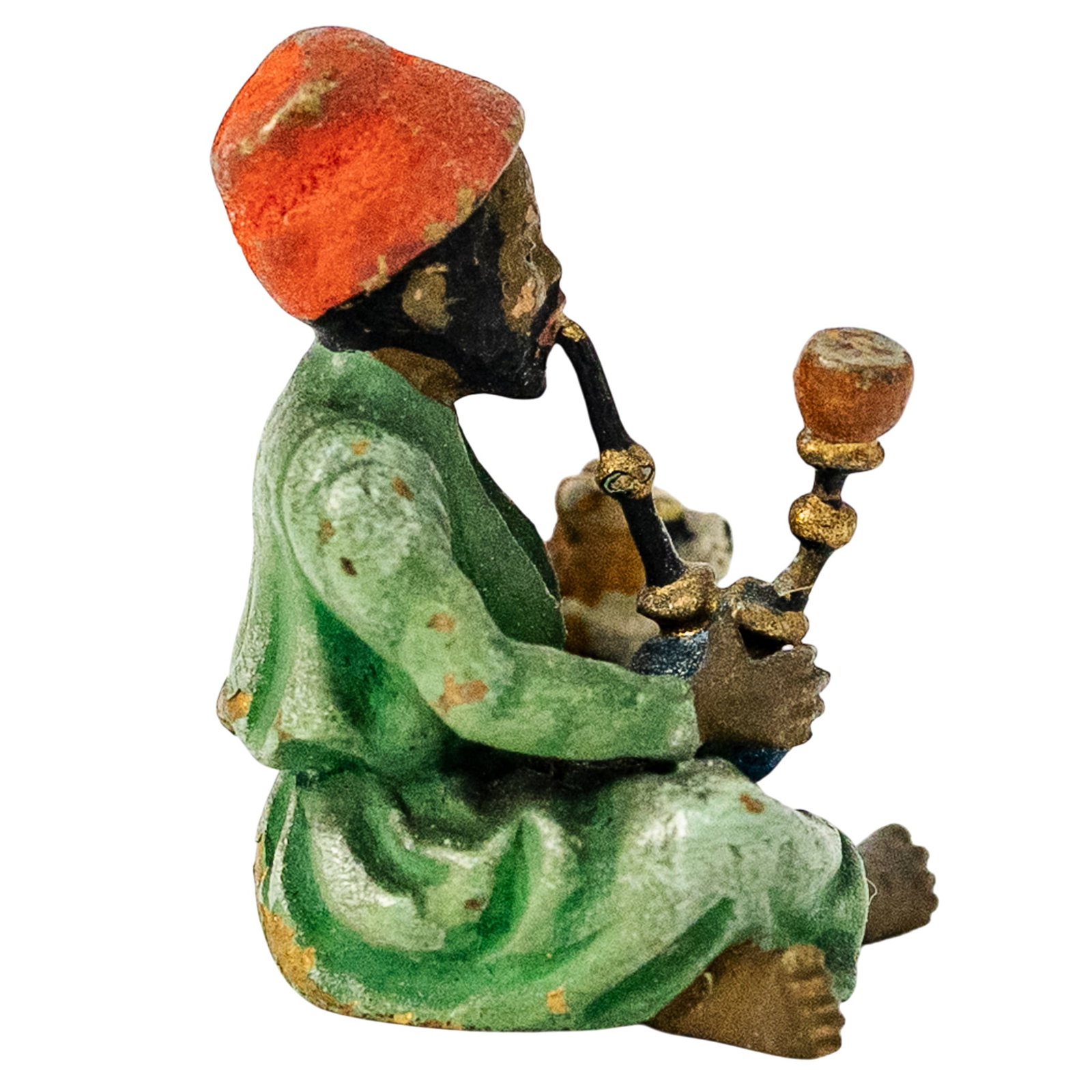 Austrian Cold Painted Bronze Orientalist Figurine - 4