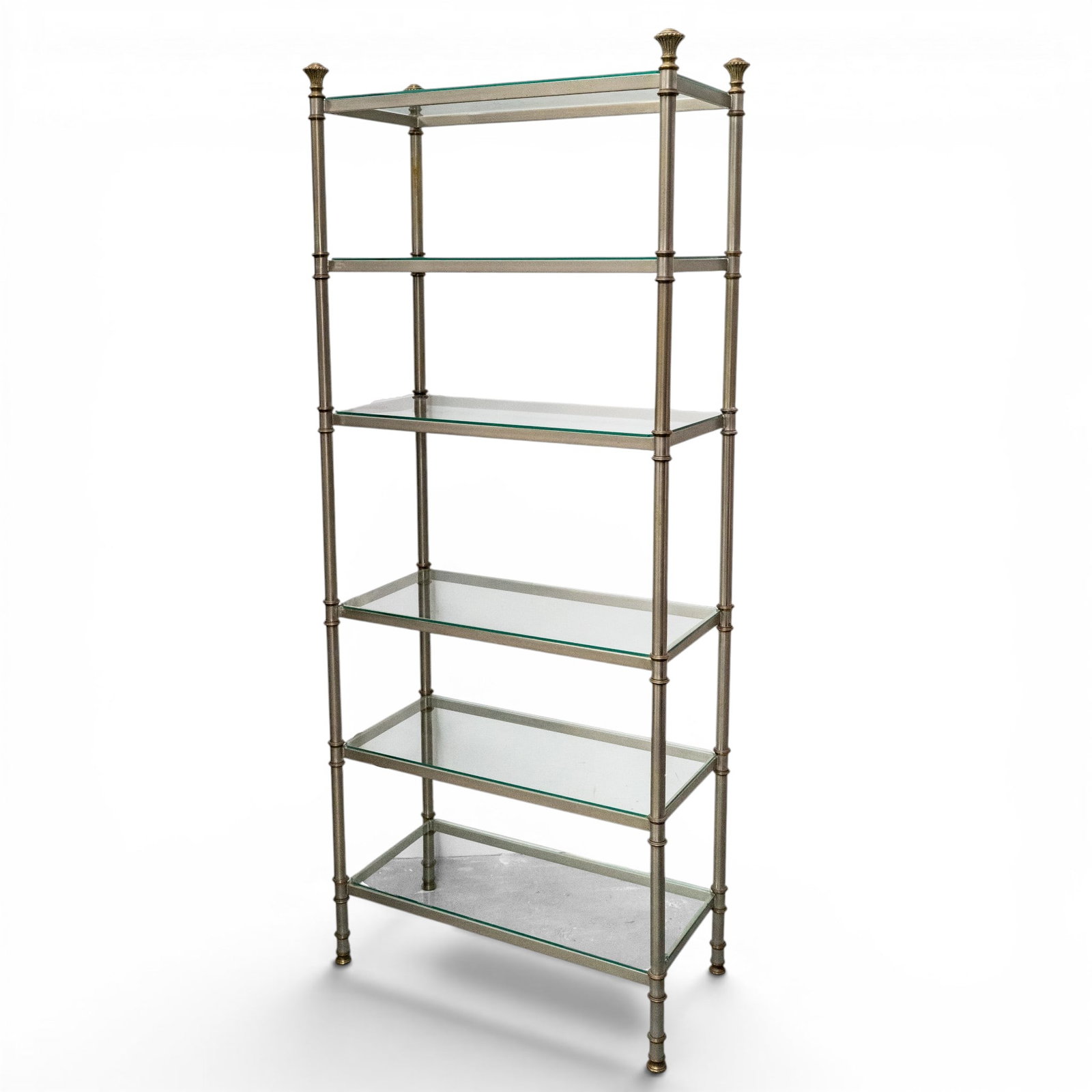 Maison Jansen-Style Brass Shelf (1 of 5)