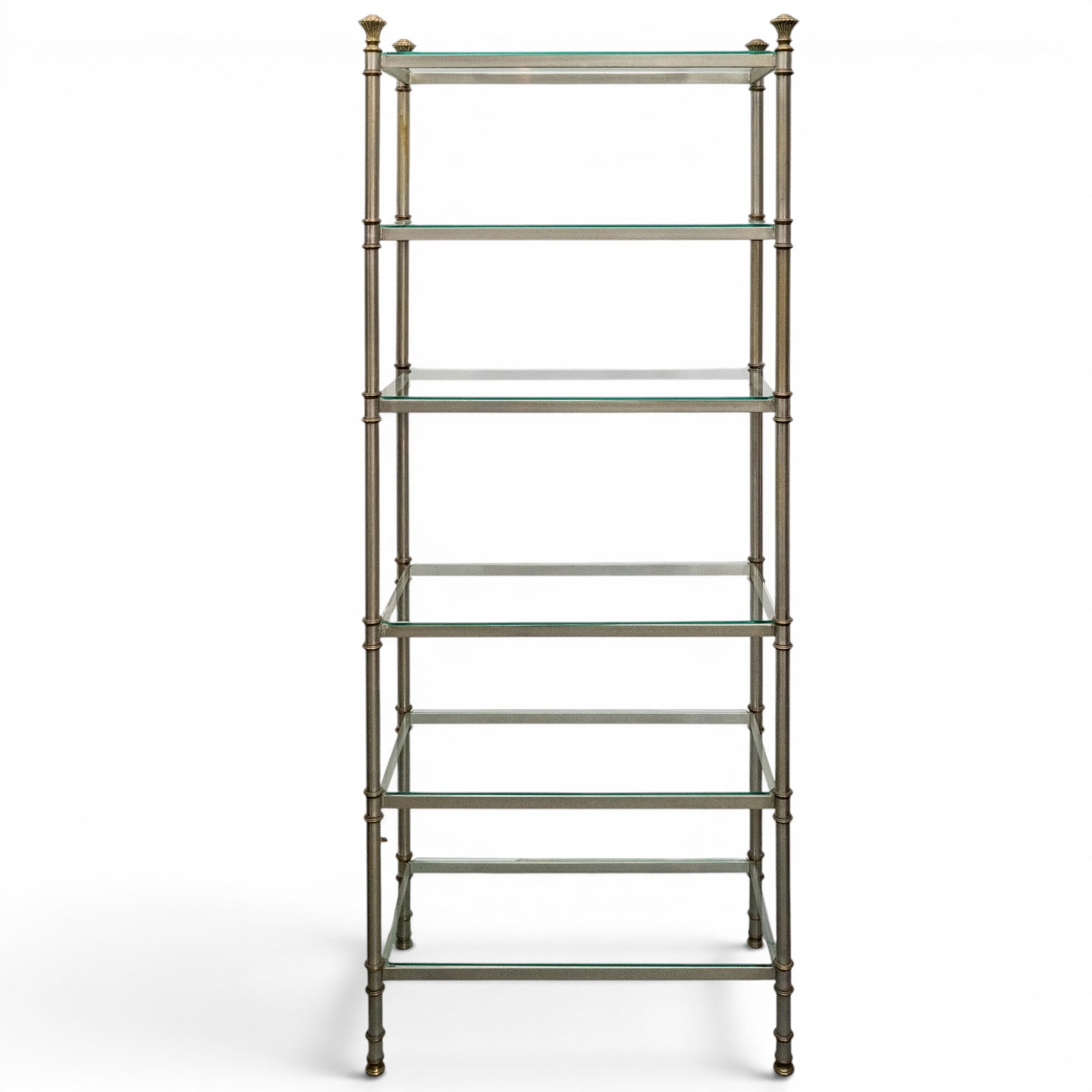 Maison Jansen-Style Brass Shelf - 2