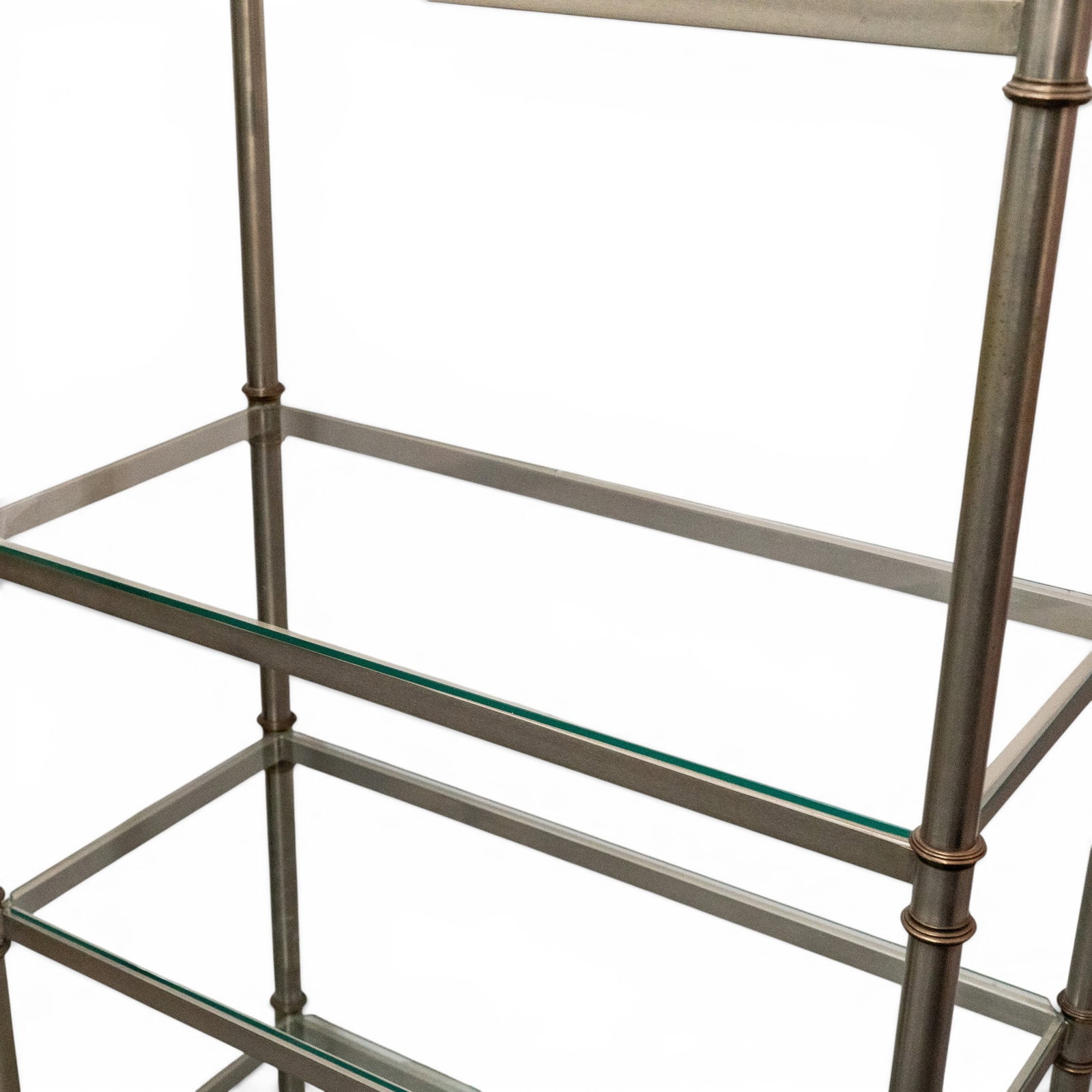 Maison Jansen-Style Brass Shelf - 3