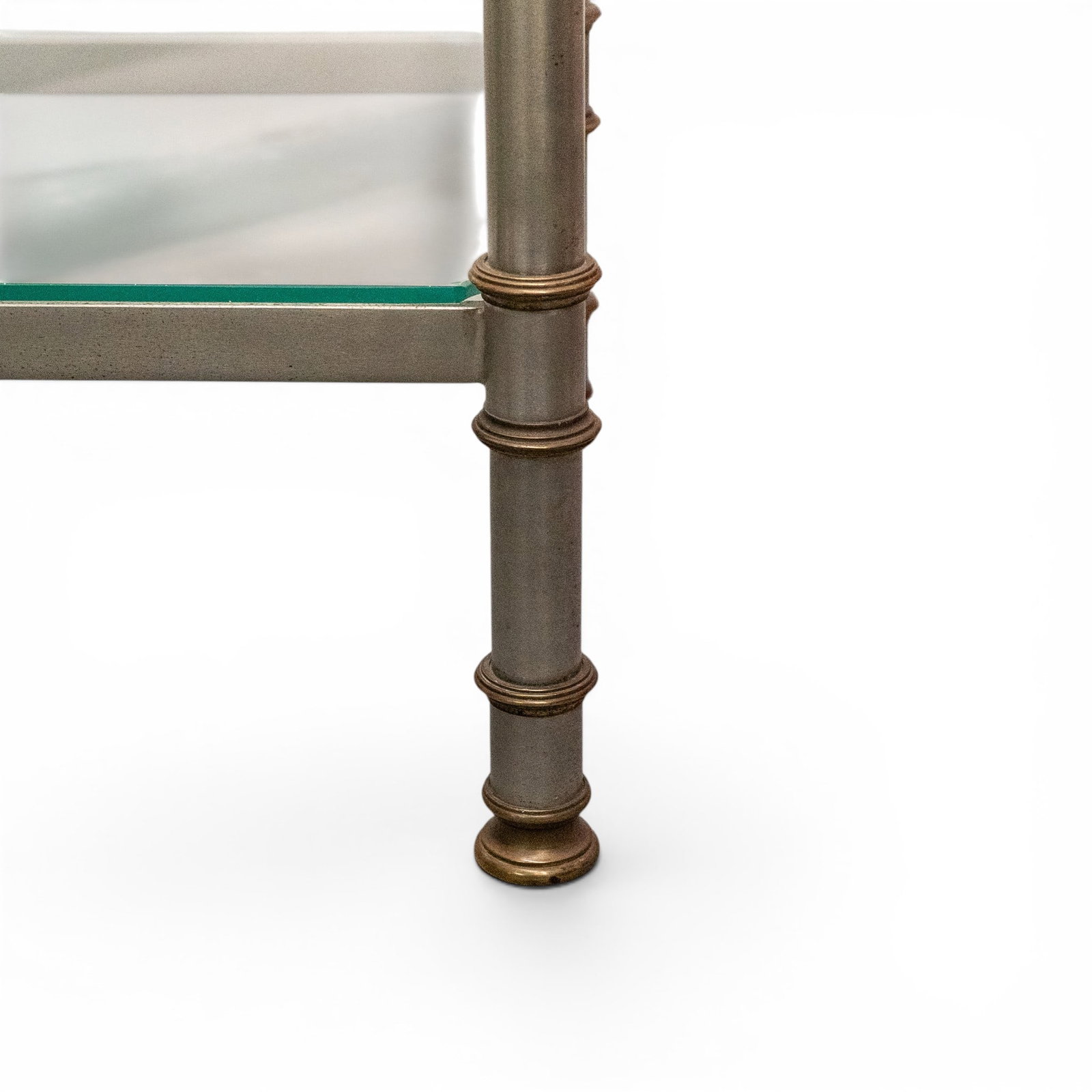 Maison Jansen-Style Brass Shelf - 5
