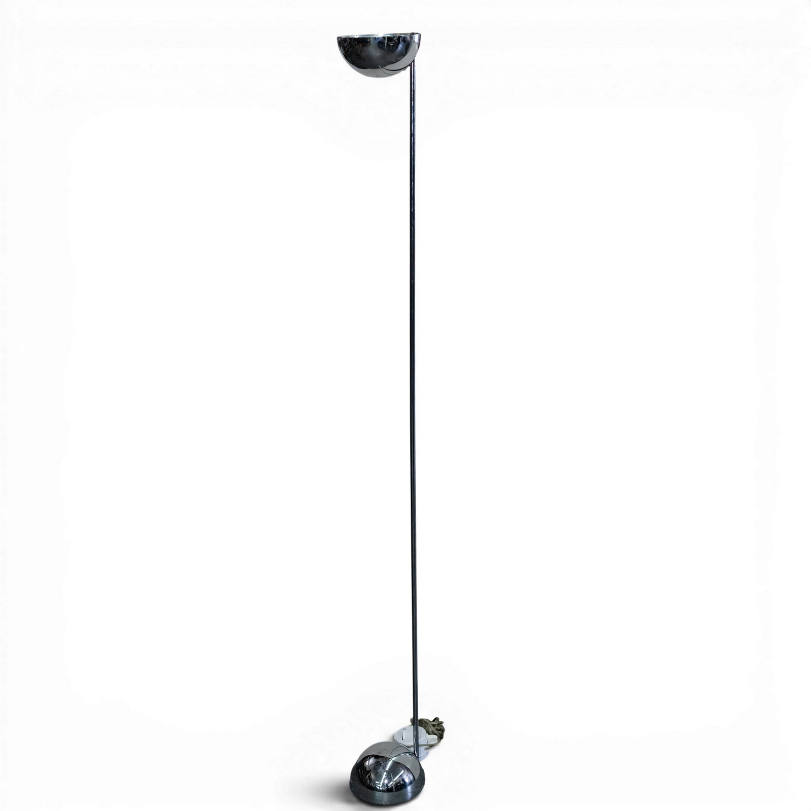 MCM Chrome Round Lamp - 2
