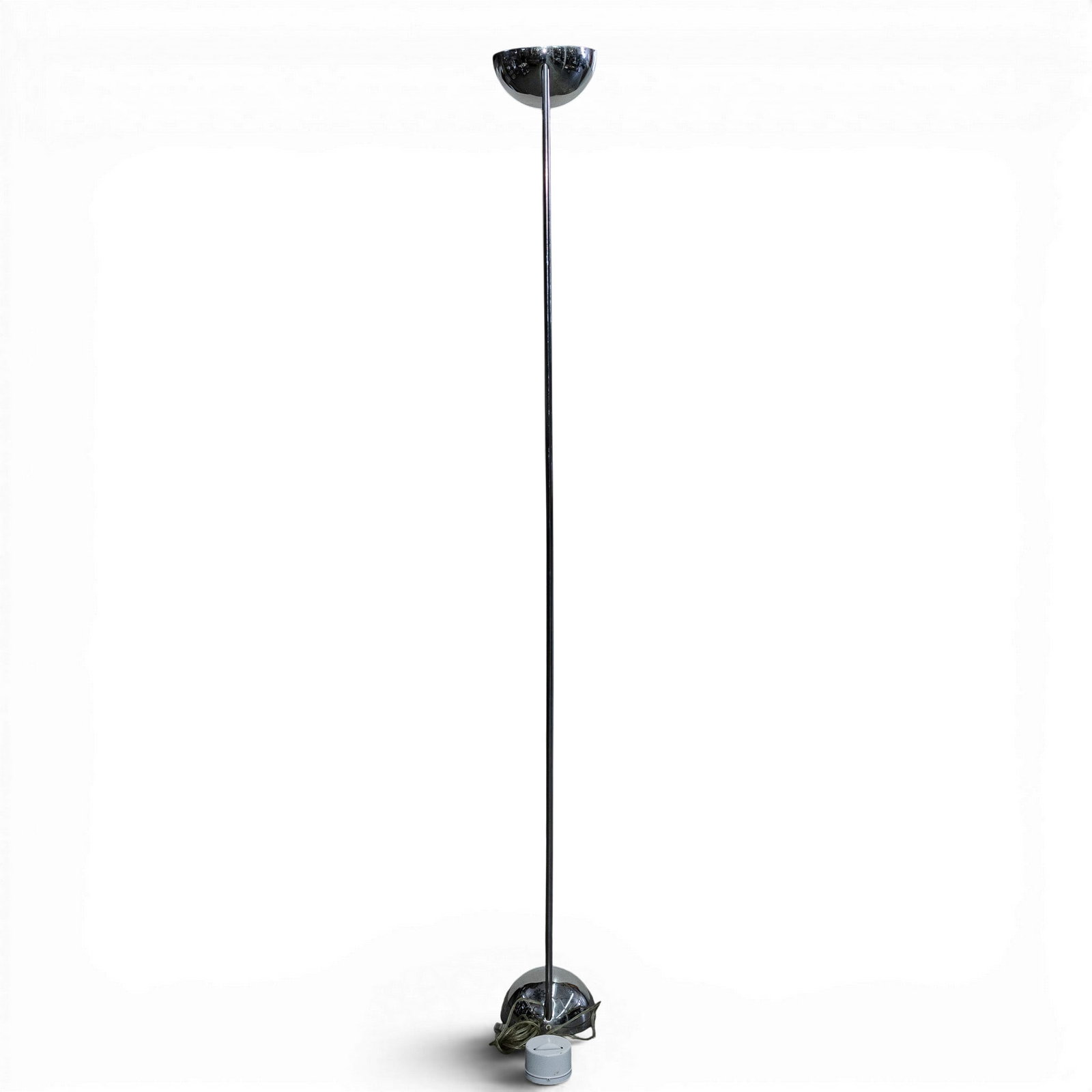 MCM Chrome Round Lamp - 5