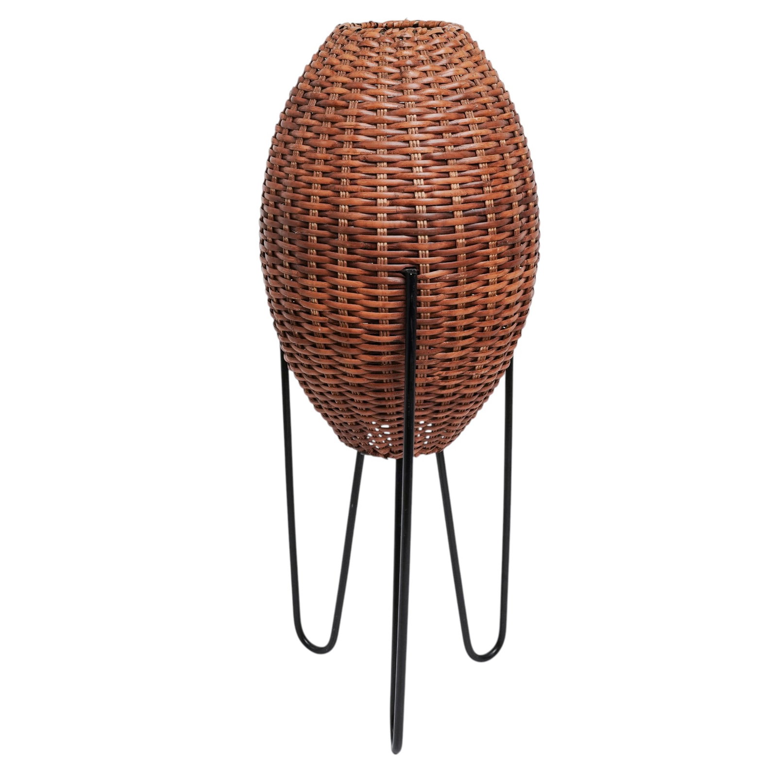 Paul Mayen x Habitat MCM "Beehive" Wicker Lamp (1 of 4)