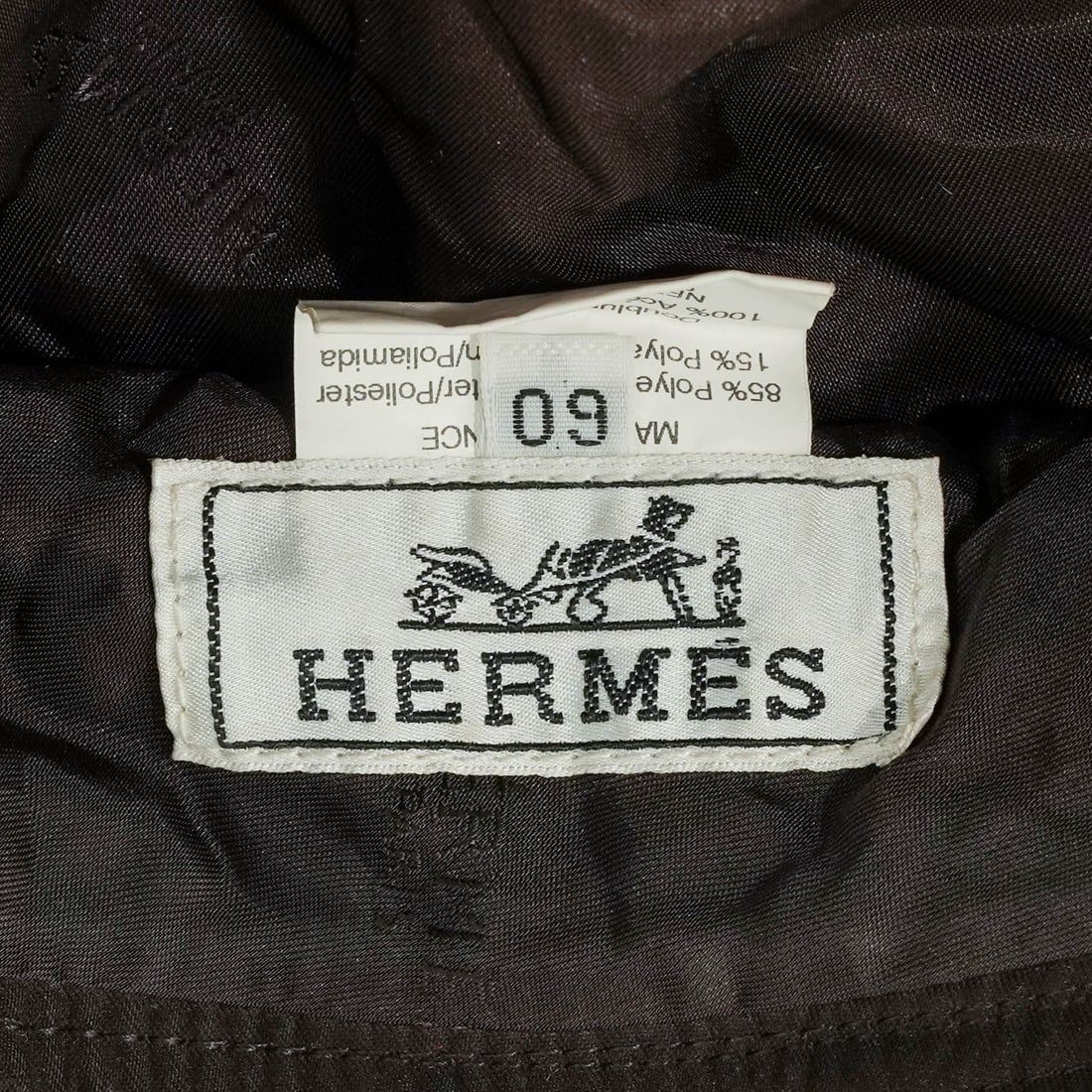 Hermes Brown Bucket Hat - 6