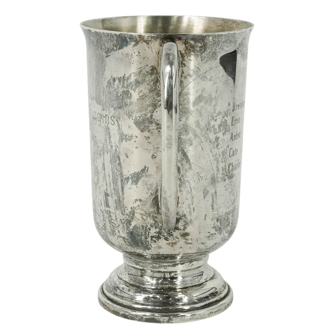 Boardman Sterling Silver Engraved Mug - 3