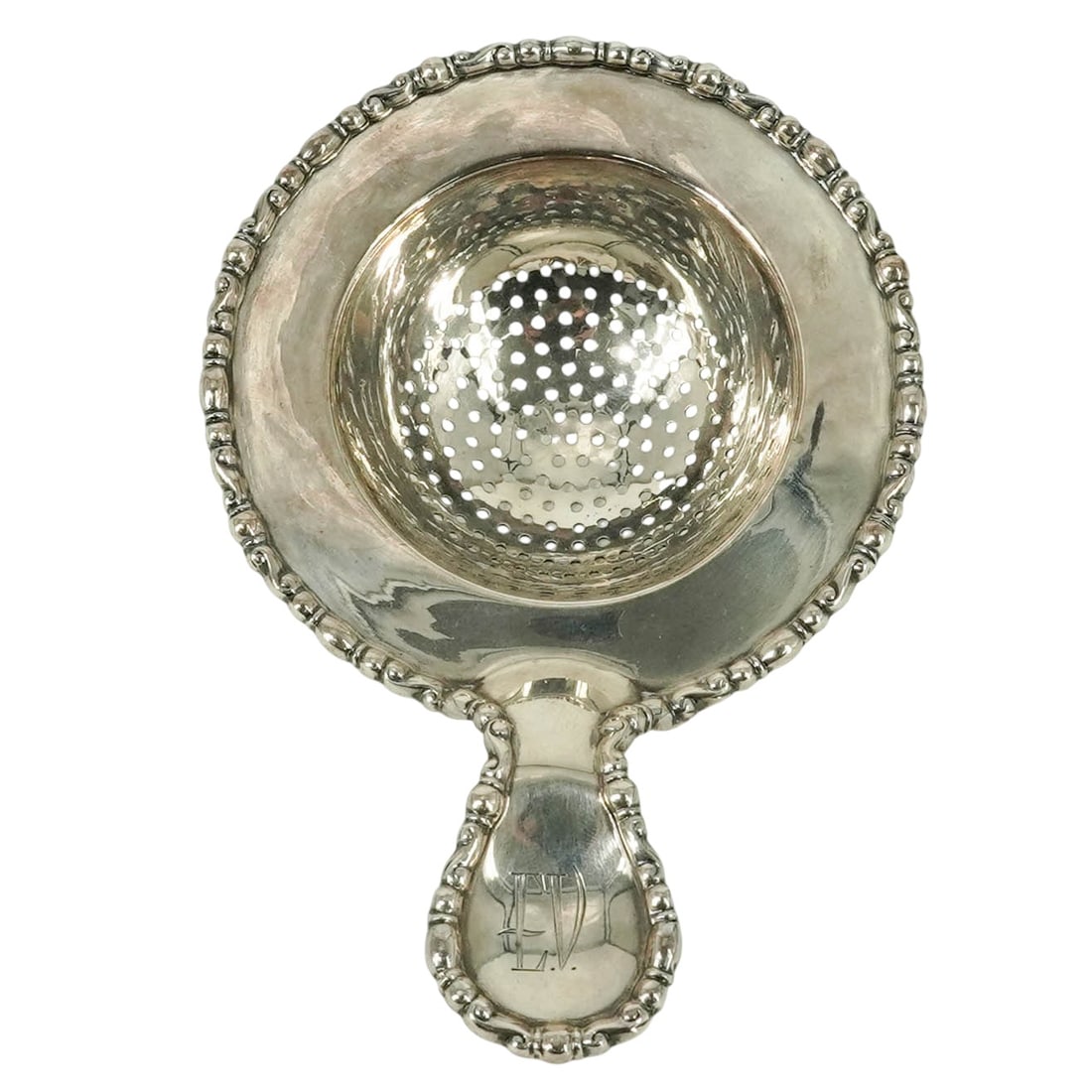 J. G. Girod Silver Tea Strainer - 2
