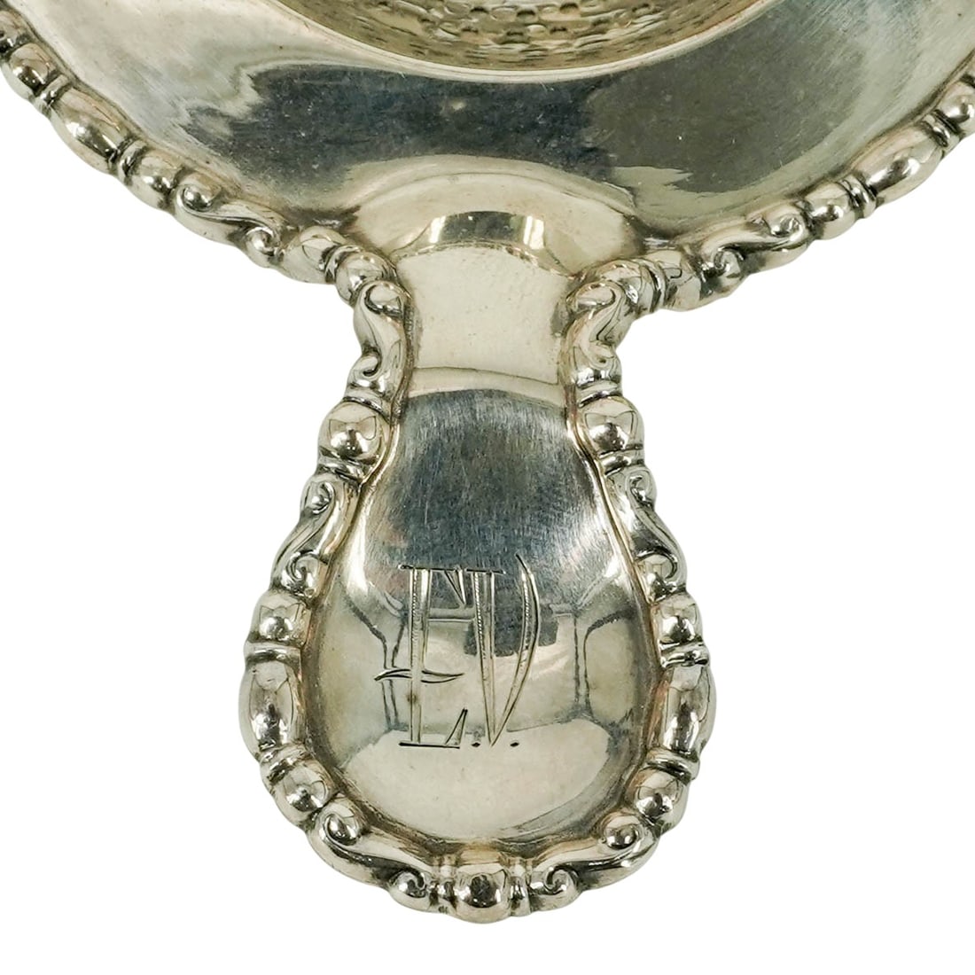 J. G. Girod Silver Tea Strainer - 3