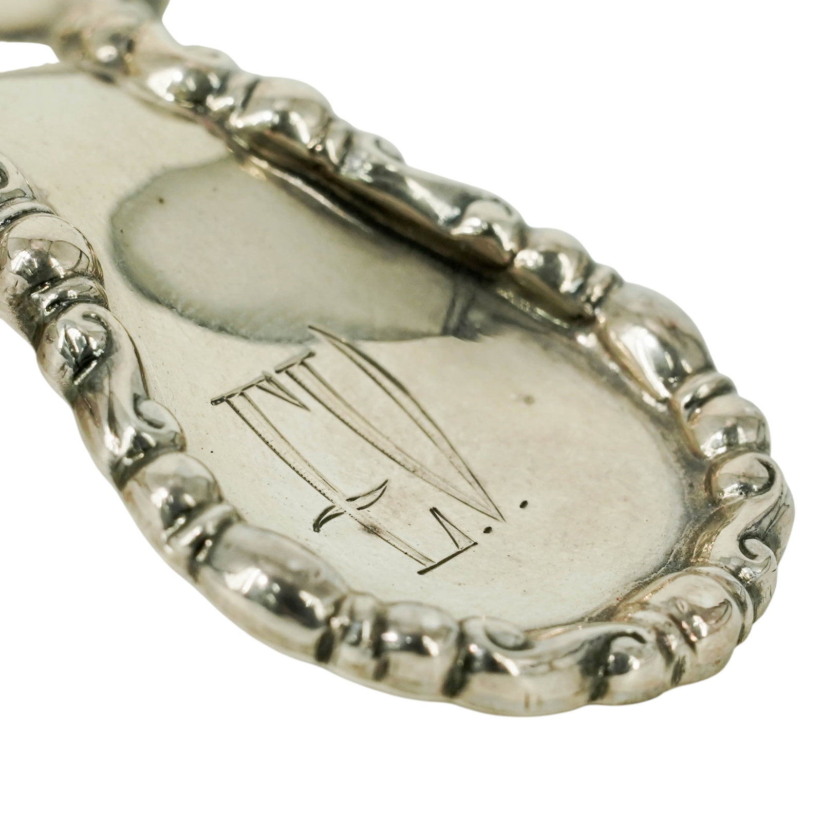 J. G. Girod Silver Tea Strainer - 7