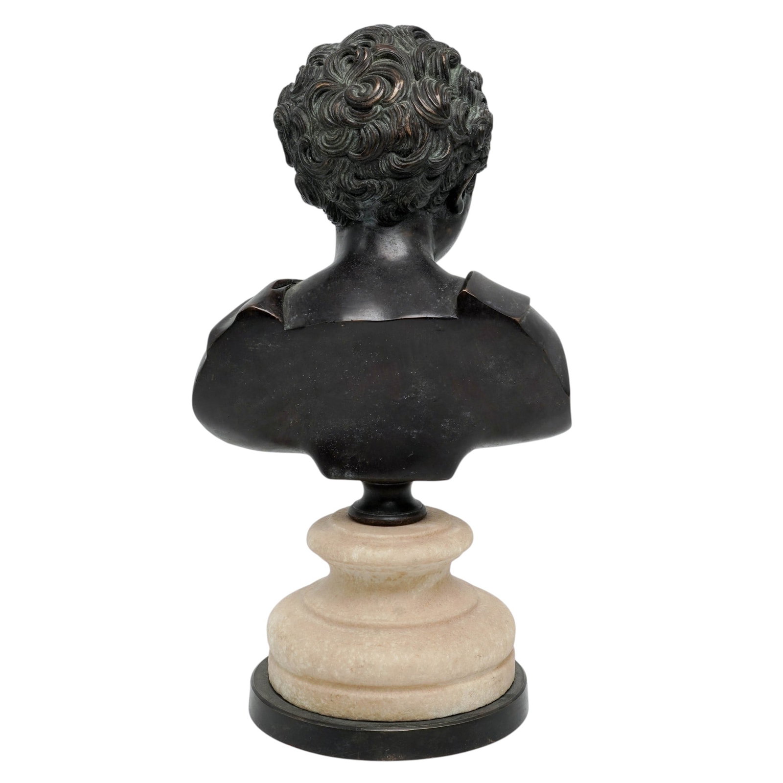 Young Marcus Aurelius Patinated Bronze Bust - 3