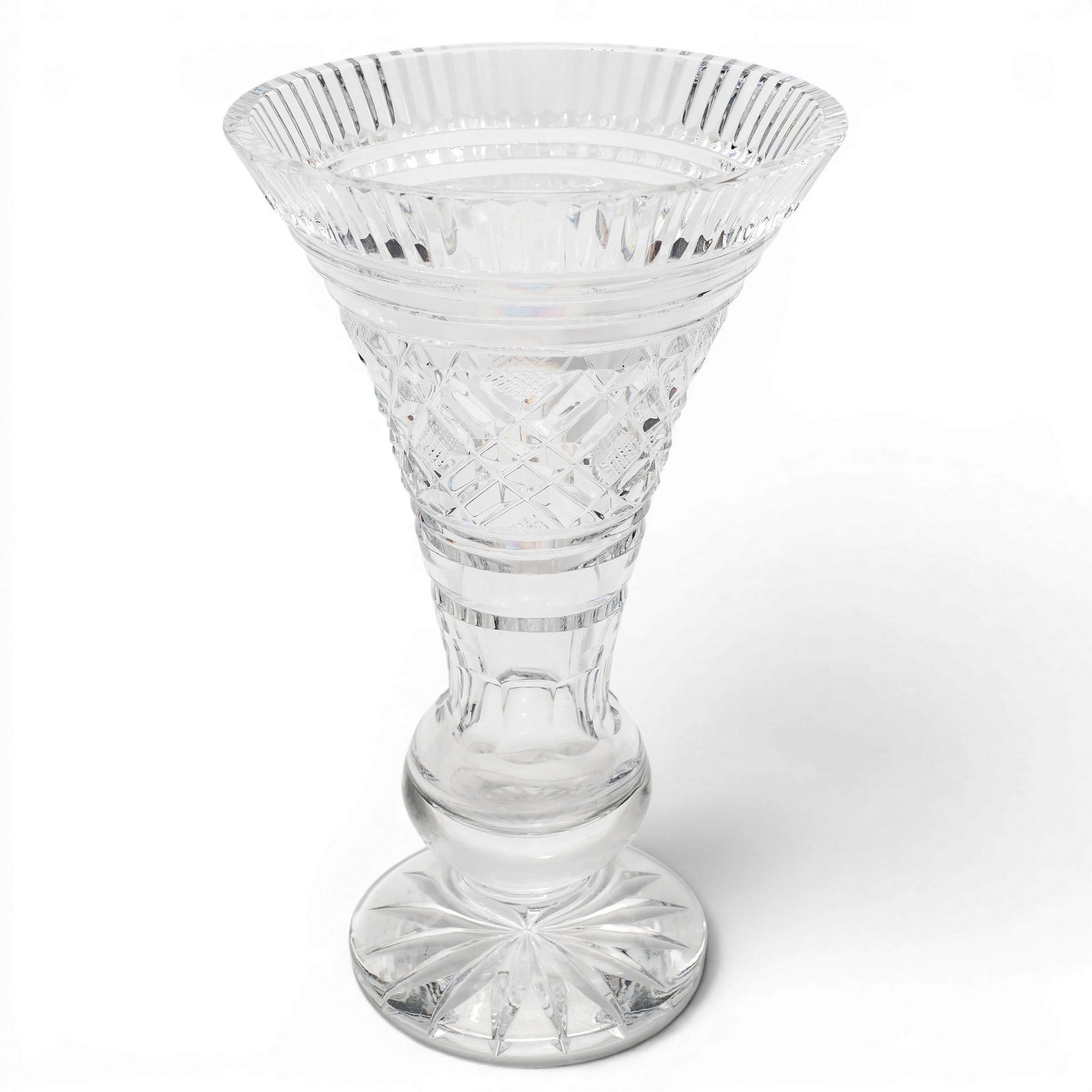 Waterford "Georgian Strawberry" Crystal Vase (1 of 4)