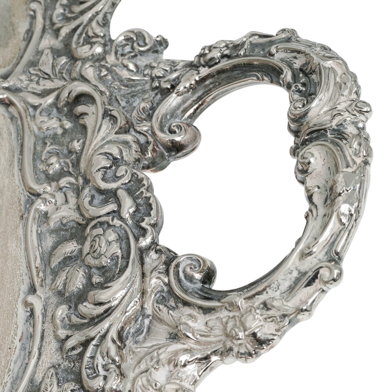 Mid 20th Cent. Large Silver Plated Tray - 4