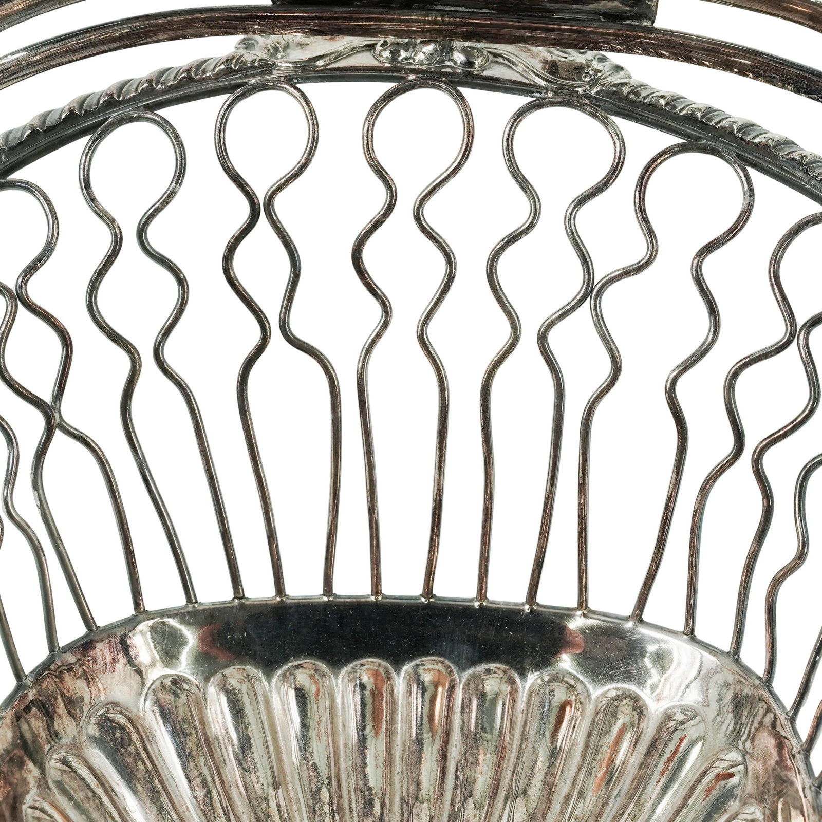 (2 pc) Antique Silver Plated Bread Baskets - 7