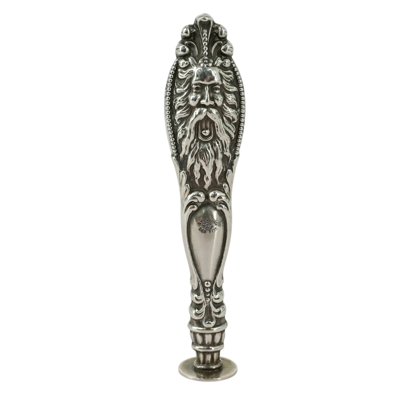 (4 pc) Antique Sterling Silver Items - 6