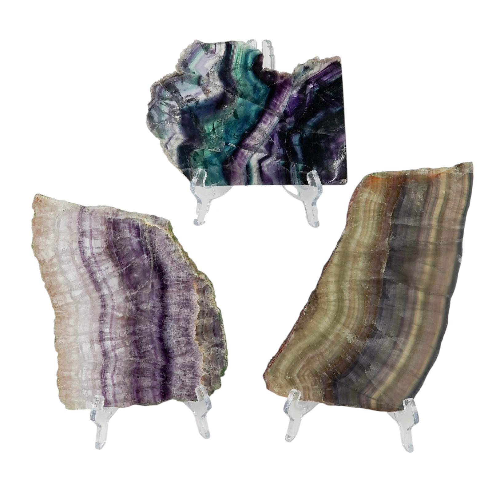 (3 pc) Crystal Quartz Specimens (1 of 10)