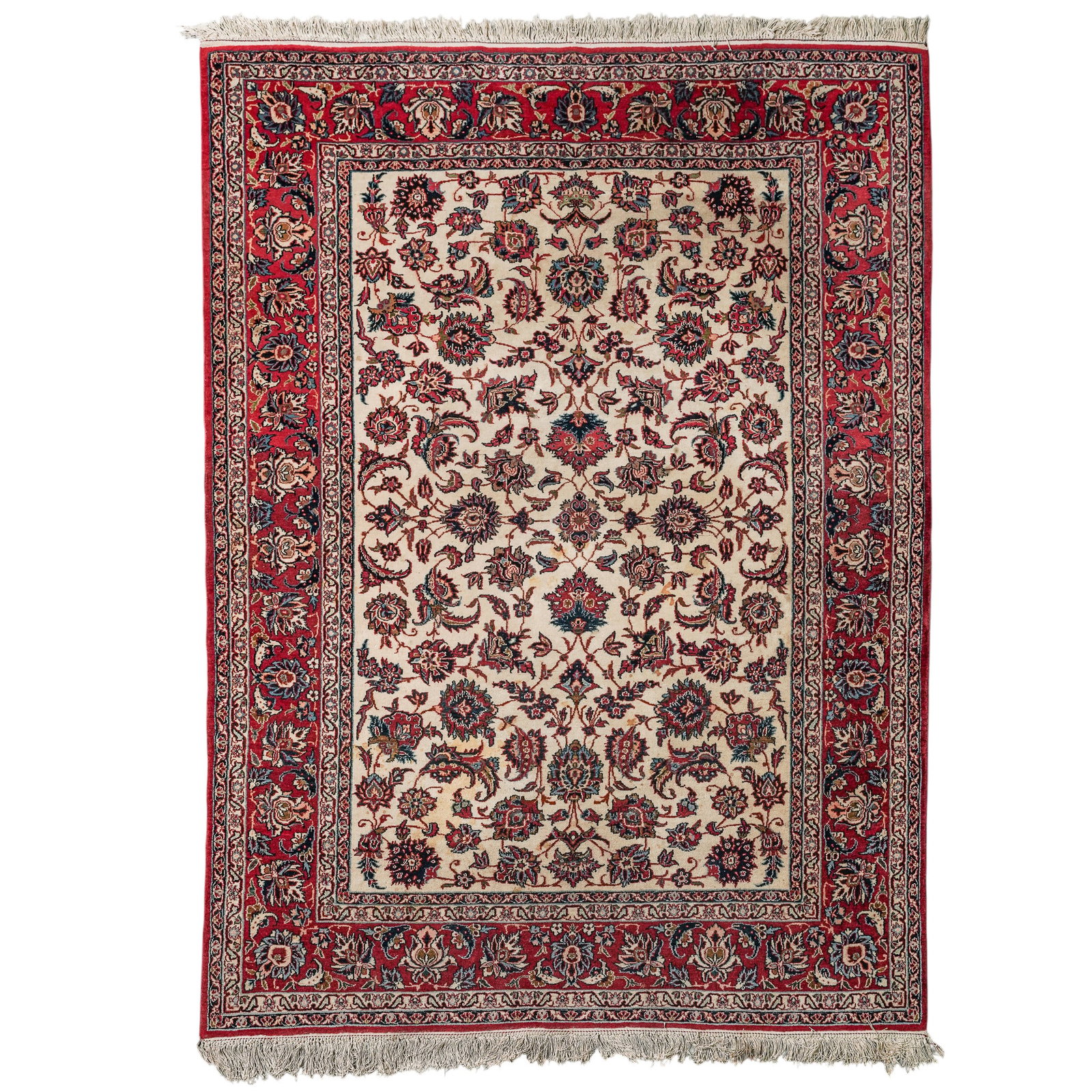 Persian Isfahan Wool Rug (1 of 11)
