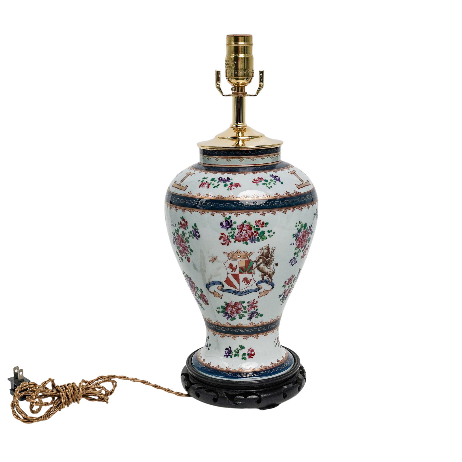 Chinese Export Porcelain Table Lamp - 3