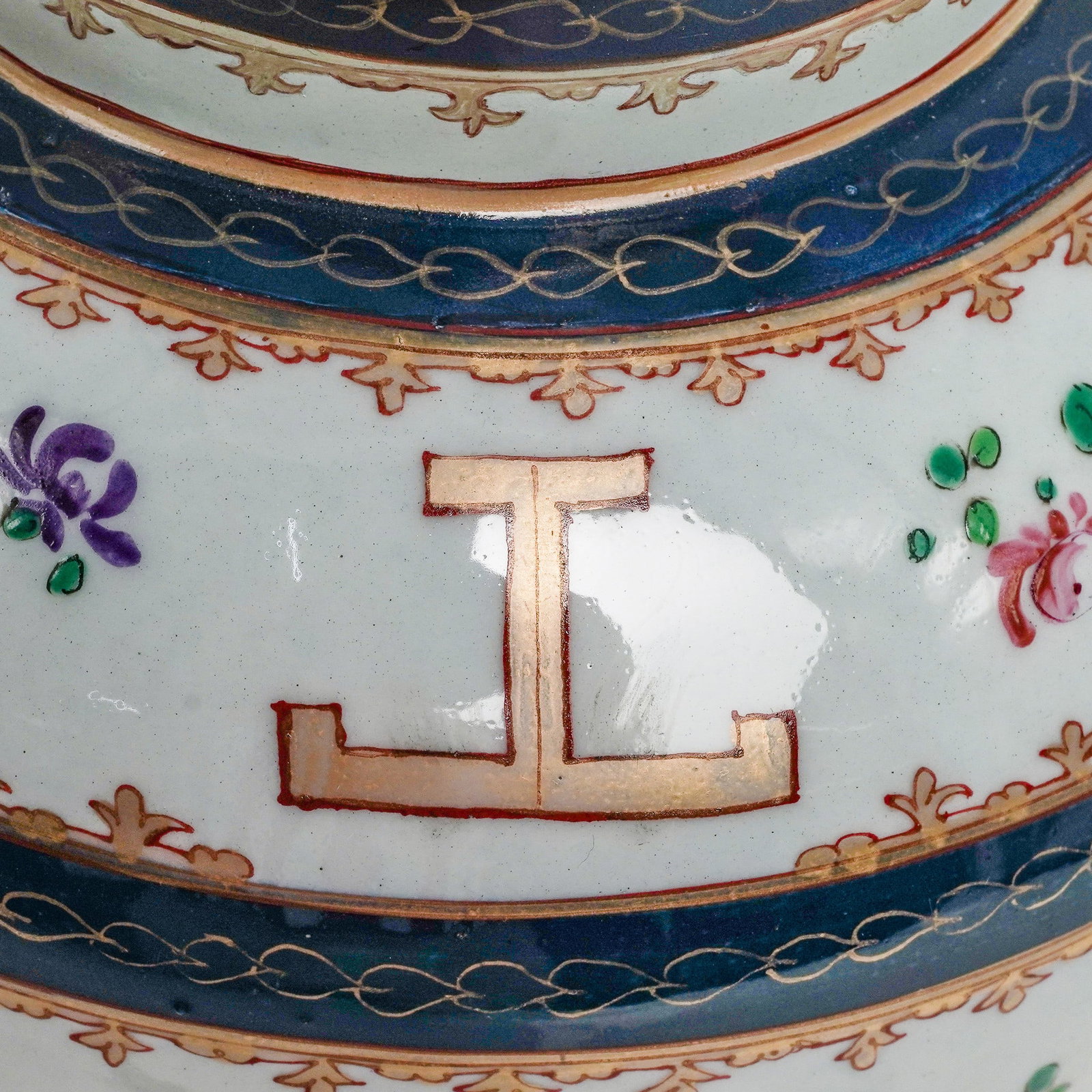 Chinese Export Porcelain Table Lamp - 4