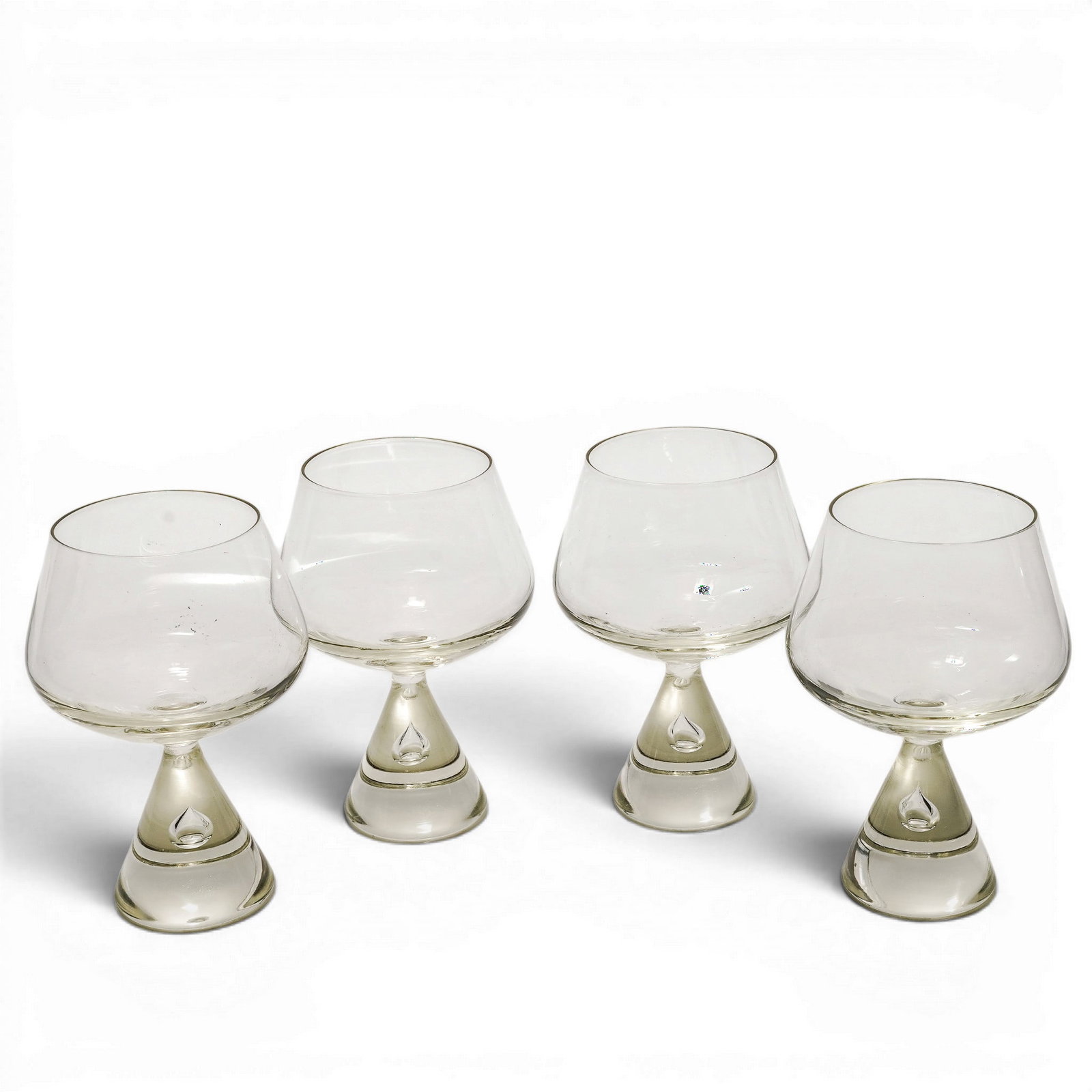 (4 pc) Holmegaard 'Princess' Brandy Glasses - 3