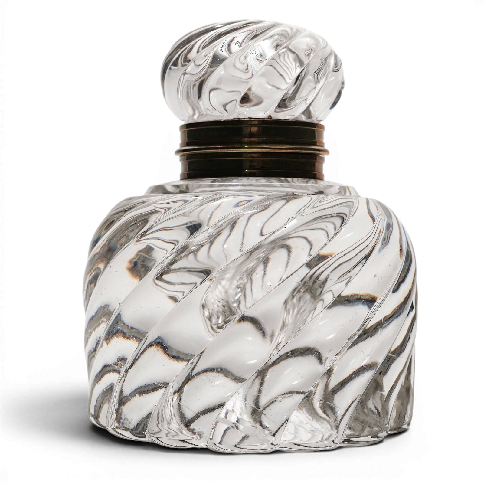 Vintage Baccarat France Crystal Inkwell (1 of 6)