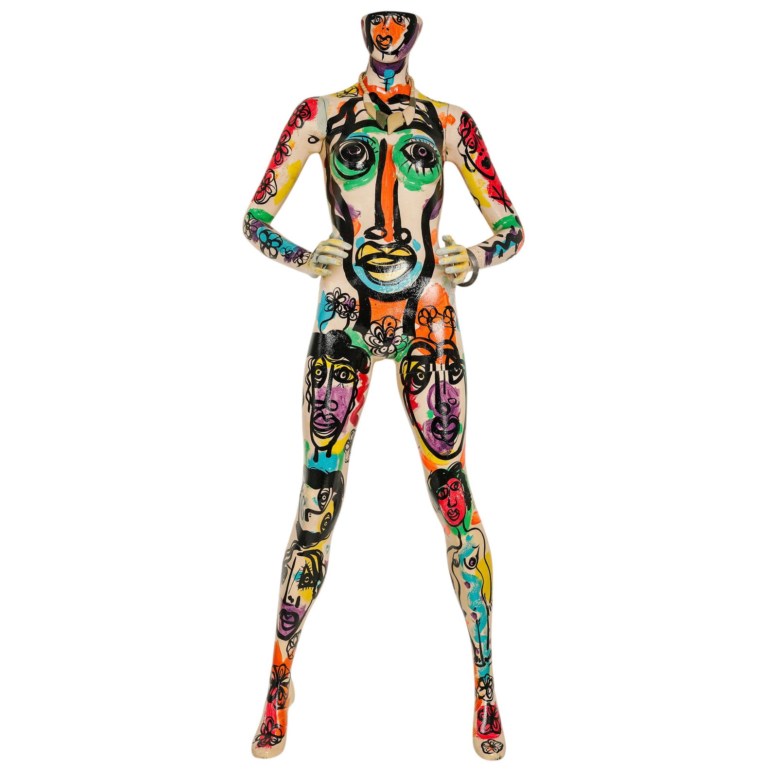Peter Robert Keil (German, 1942) “Akt im Studio Berlin Kurfürstenstr" Mixed Media Sculpture (1 of 20)