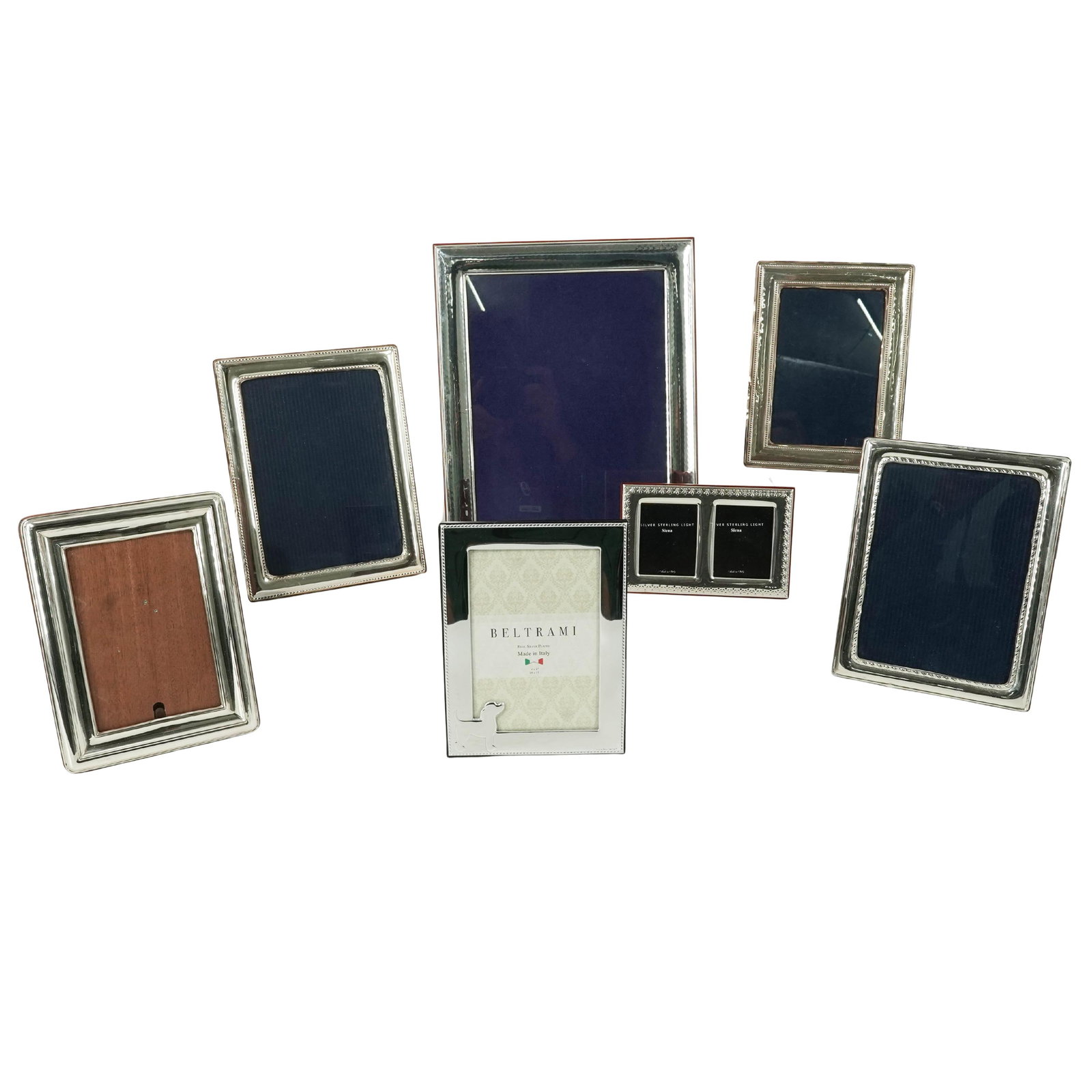 (7 pc) Grouping of Sterling Silver Picture Frames (1 of 15)