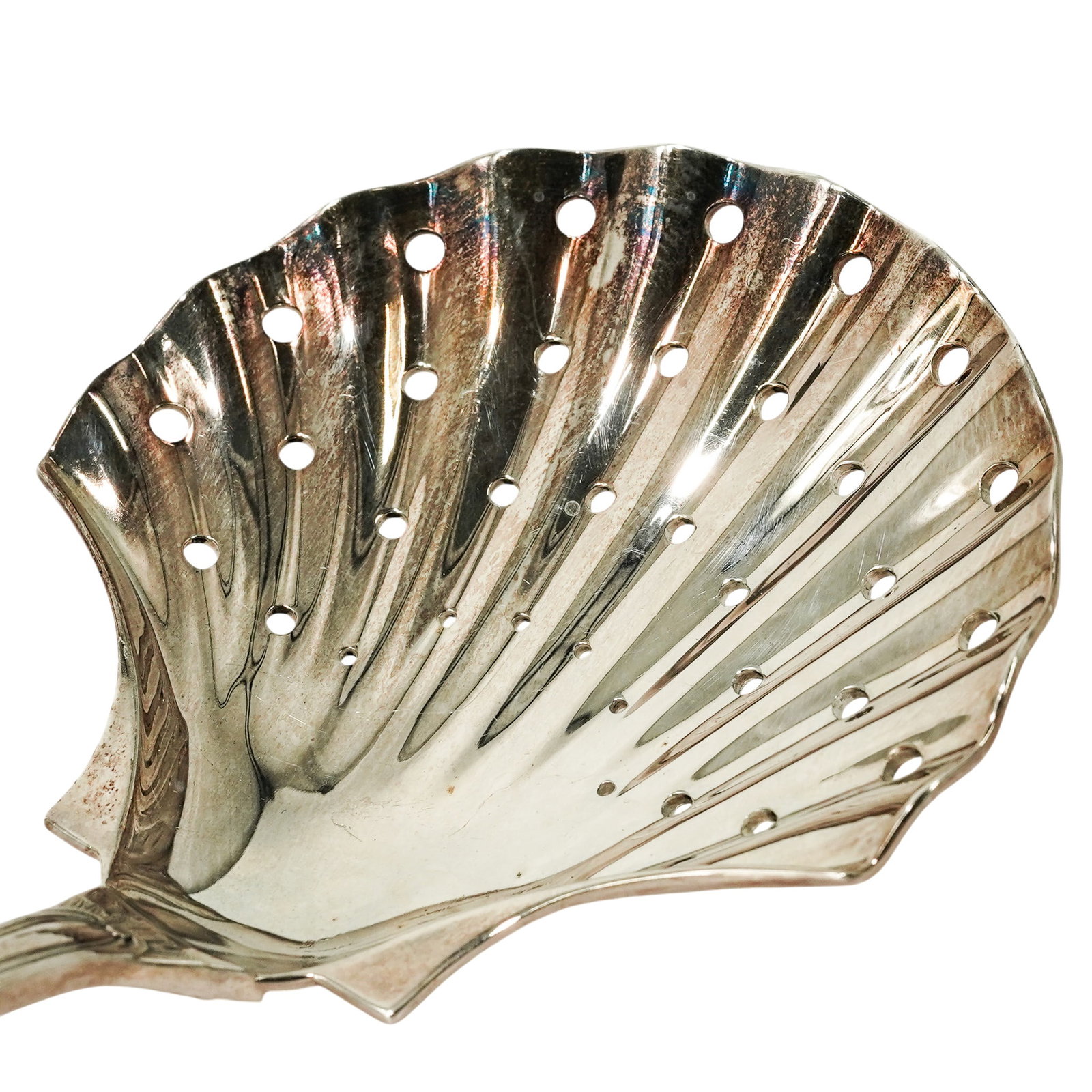 Buccellati Silverplate "Monte Mario" Vegetable Serving Spoon - 2