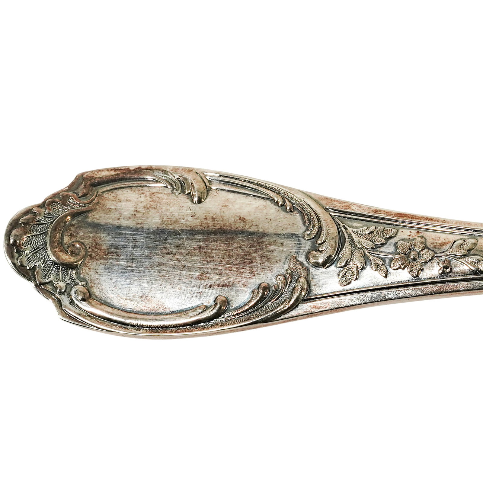 Buccellati Silverplate "Monte Mario" Vegetable Serving Spoon - 4