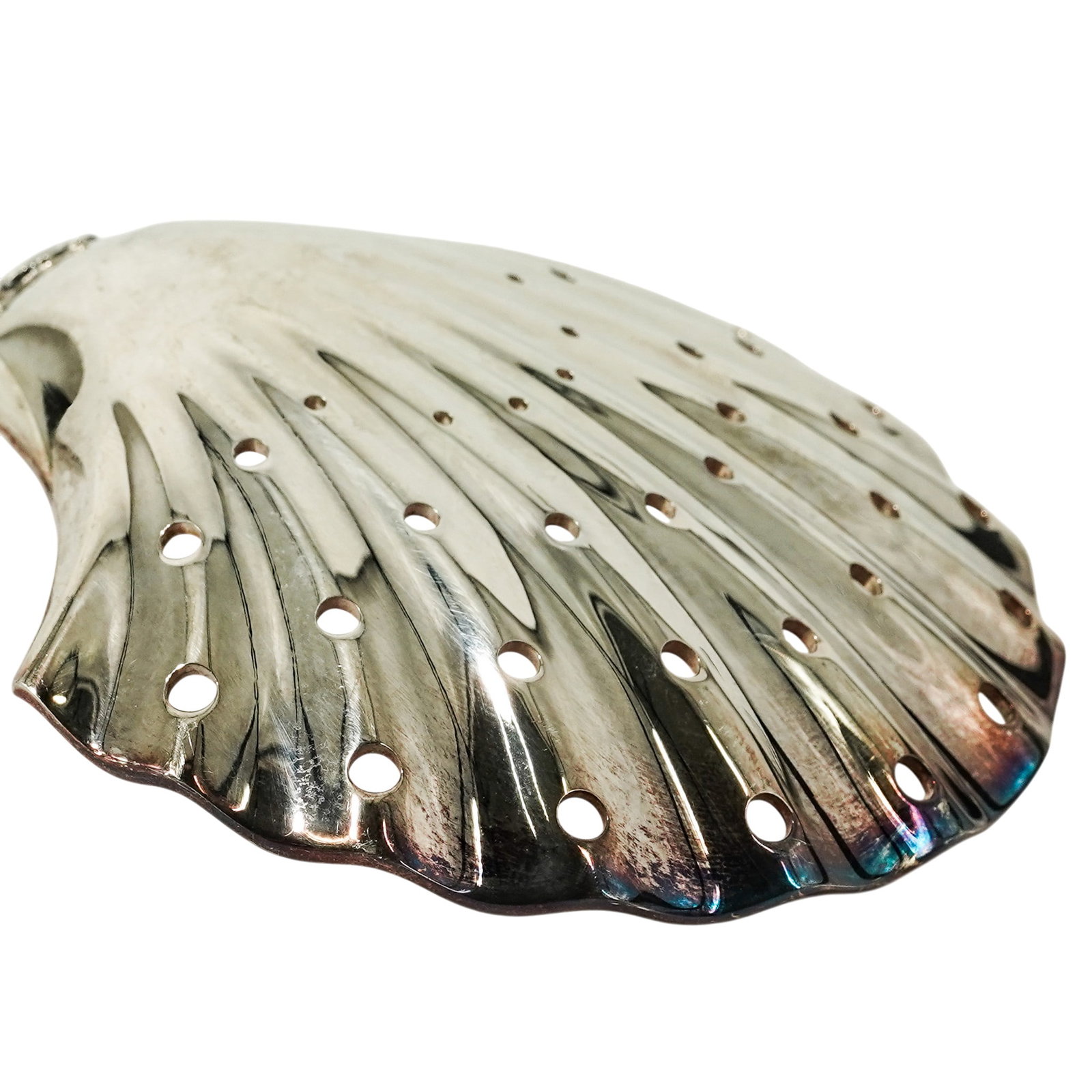 Buccellati Silverplate "Monte Mario" Vegetable Serving Spoon - 7