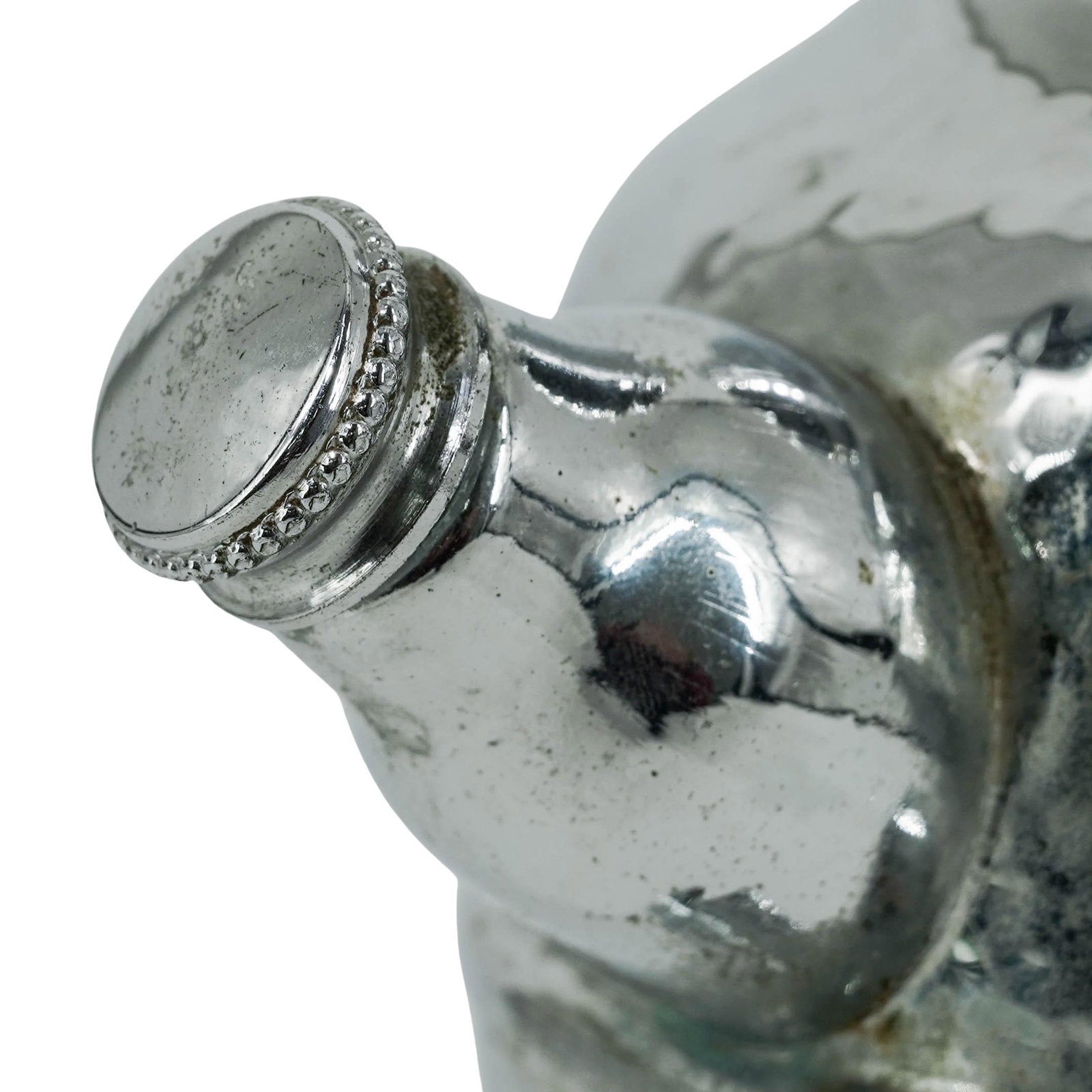 Hammered Chrome and Bakelite Shaker Pitcher - 10