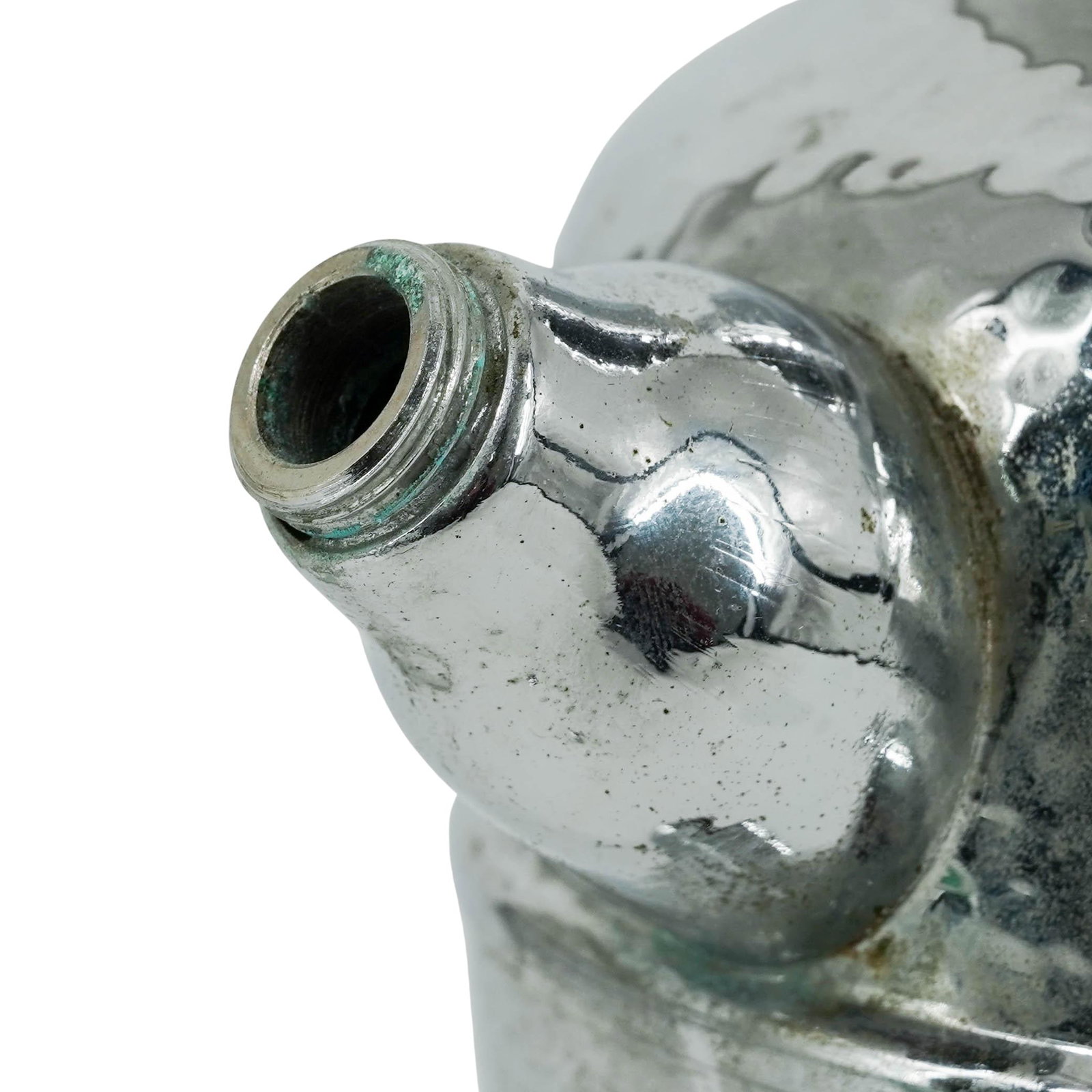 Hammered Chrome and Bakelite Shaker Pitcher - 11