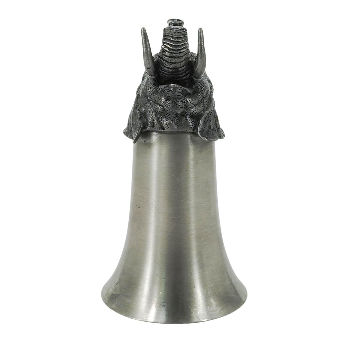Pewter Elephant Stirrup Cup - 2