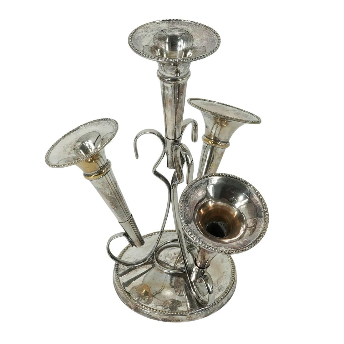 Intl Silver Co. Silver Plated Epergne Centerpiece (1 of 17)