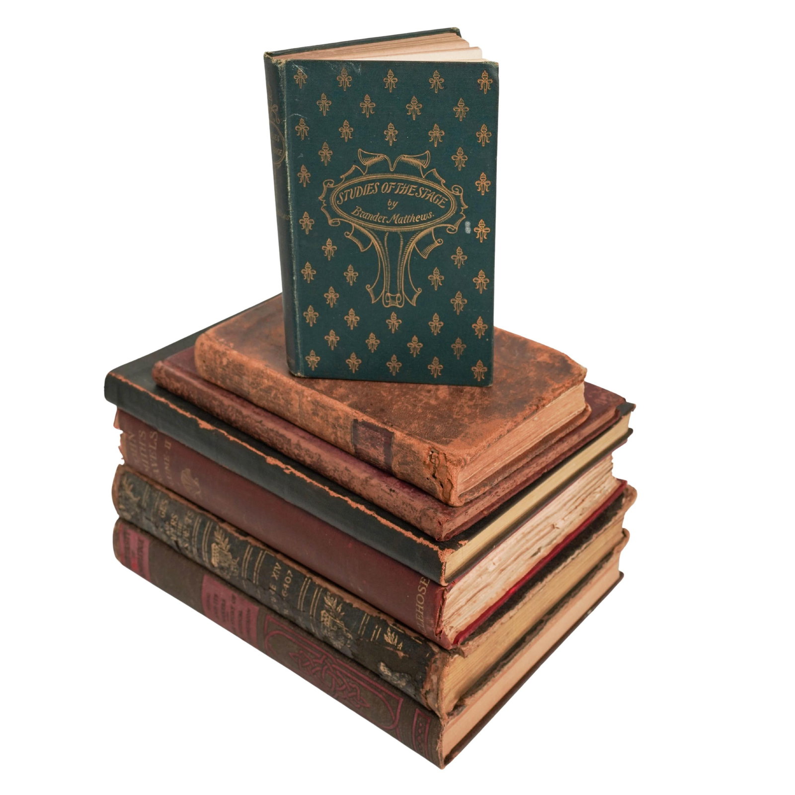 (7 Pc) Grouping Of Antique Books (1 of 20)