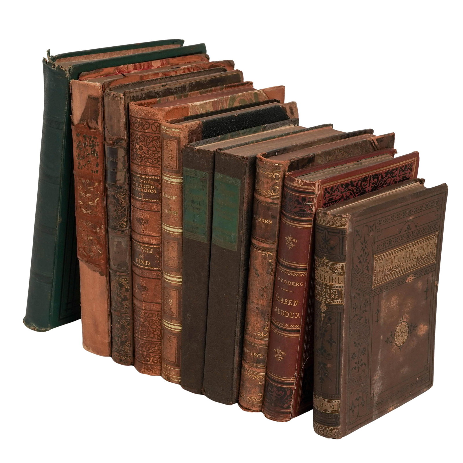 (10 pc) Grouping of Translated European Antique Books (1 of 20)